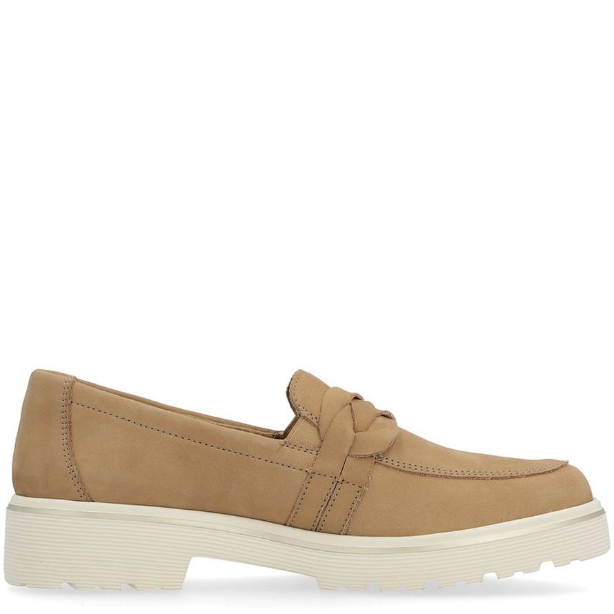 REMONTE Loaferiai moterims, Smėlio, LOAFERS 7