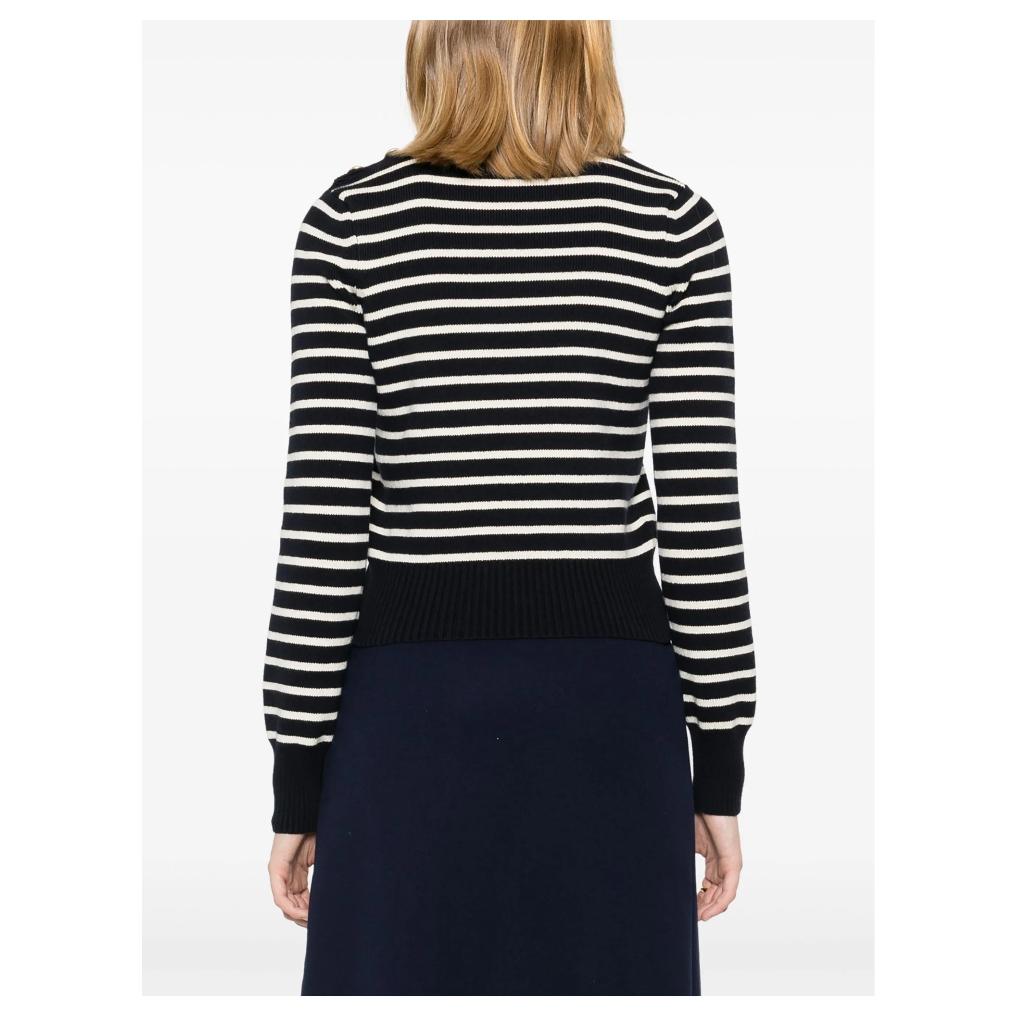 AMI PARIS Megztinis moterims, Mėlyna, Sweater 4