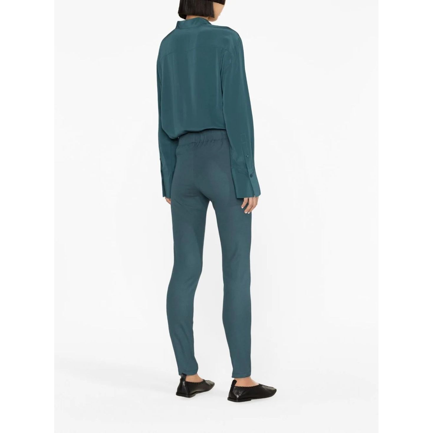 JOSEPH Tamprės moterims, Žalia, Legging pant 2