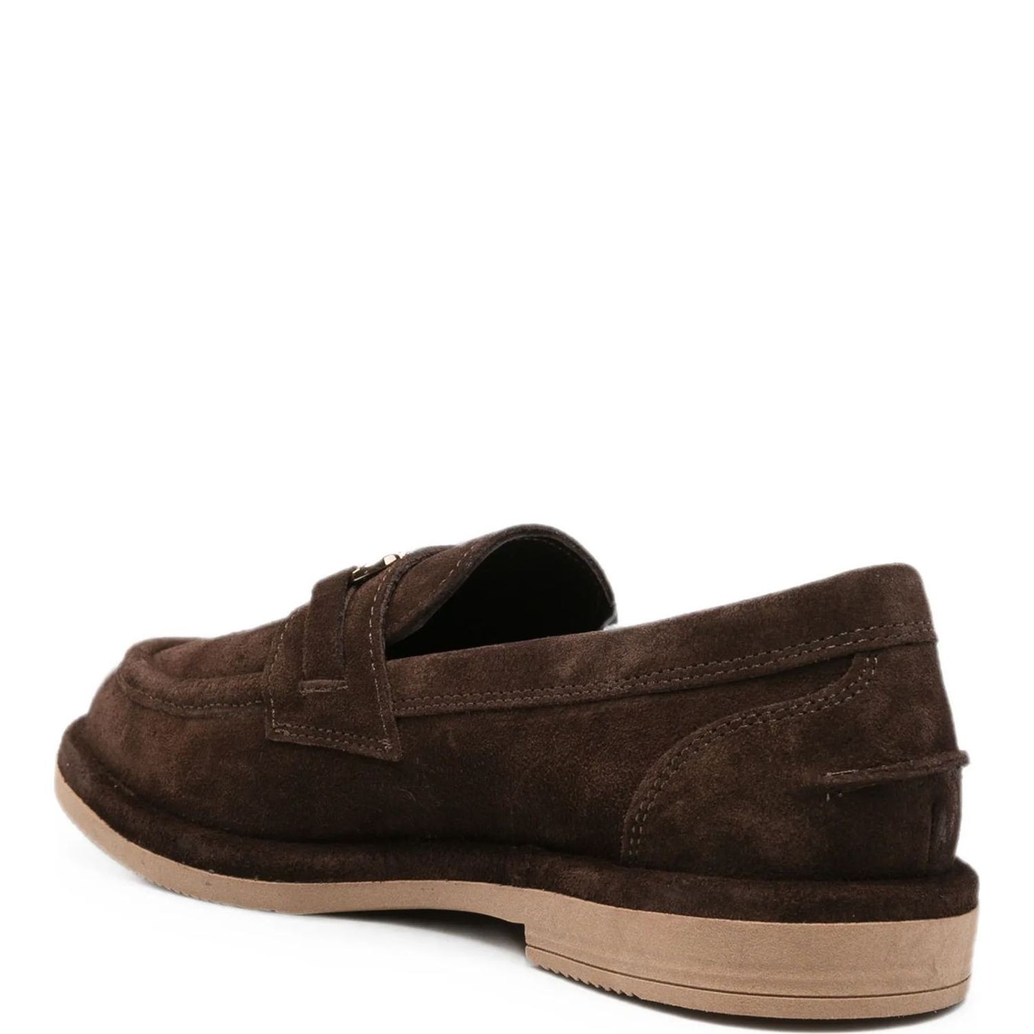 SERGIO MORETTI Loaferiai moterims, D.brown, Loafers 3