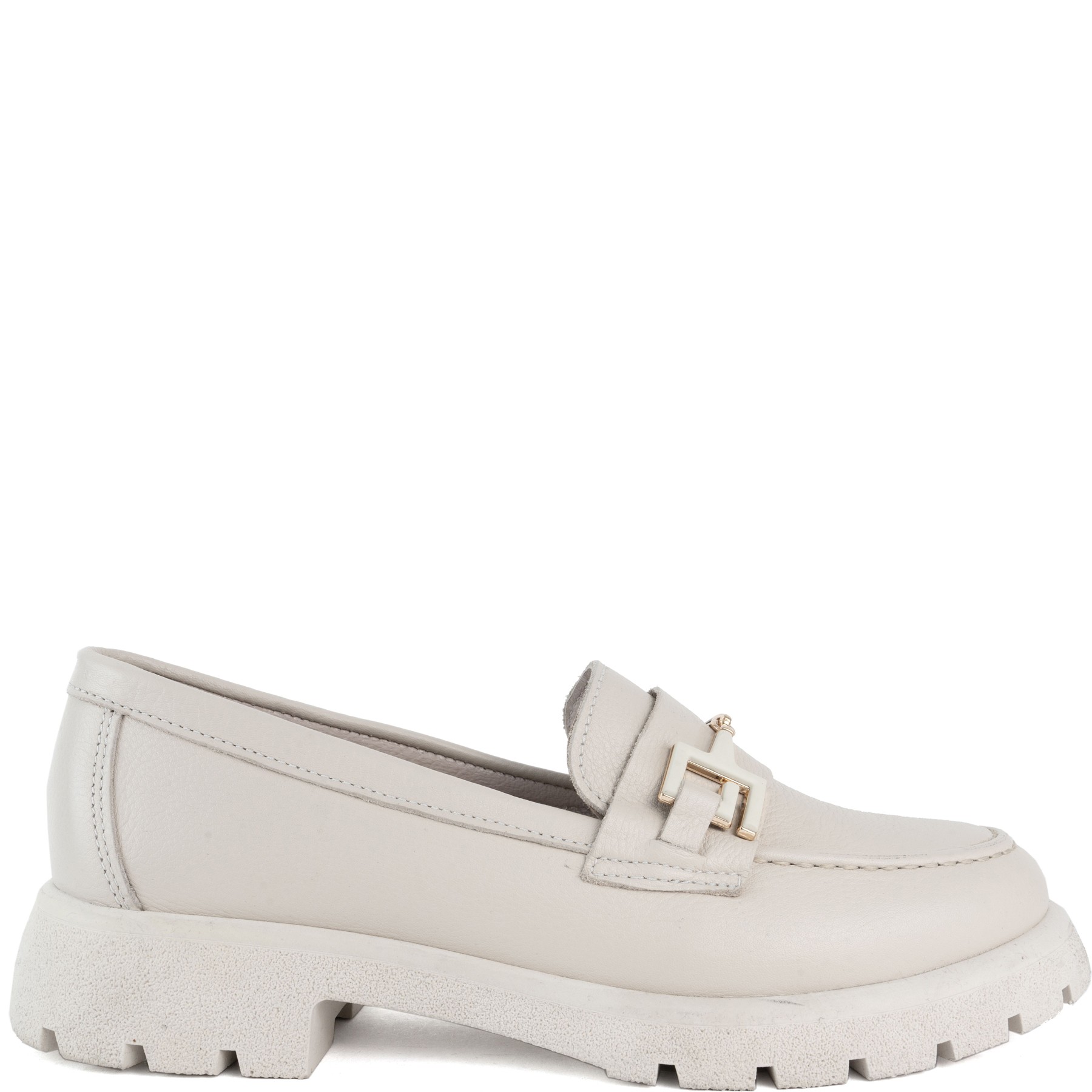 LA CONTE Loaferiai moterims, Smėlio, Loafers 2