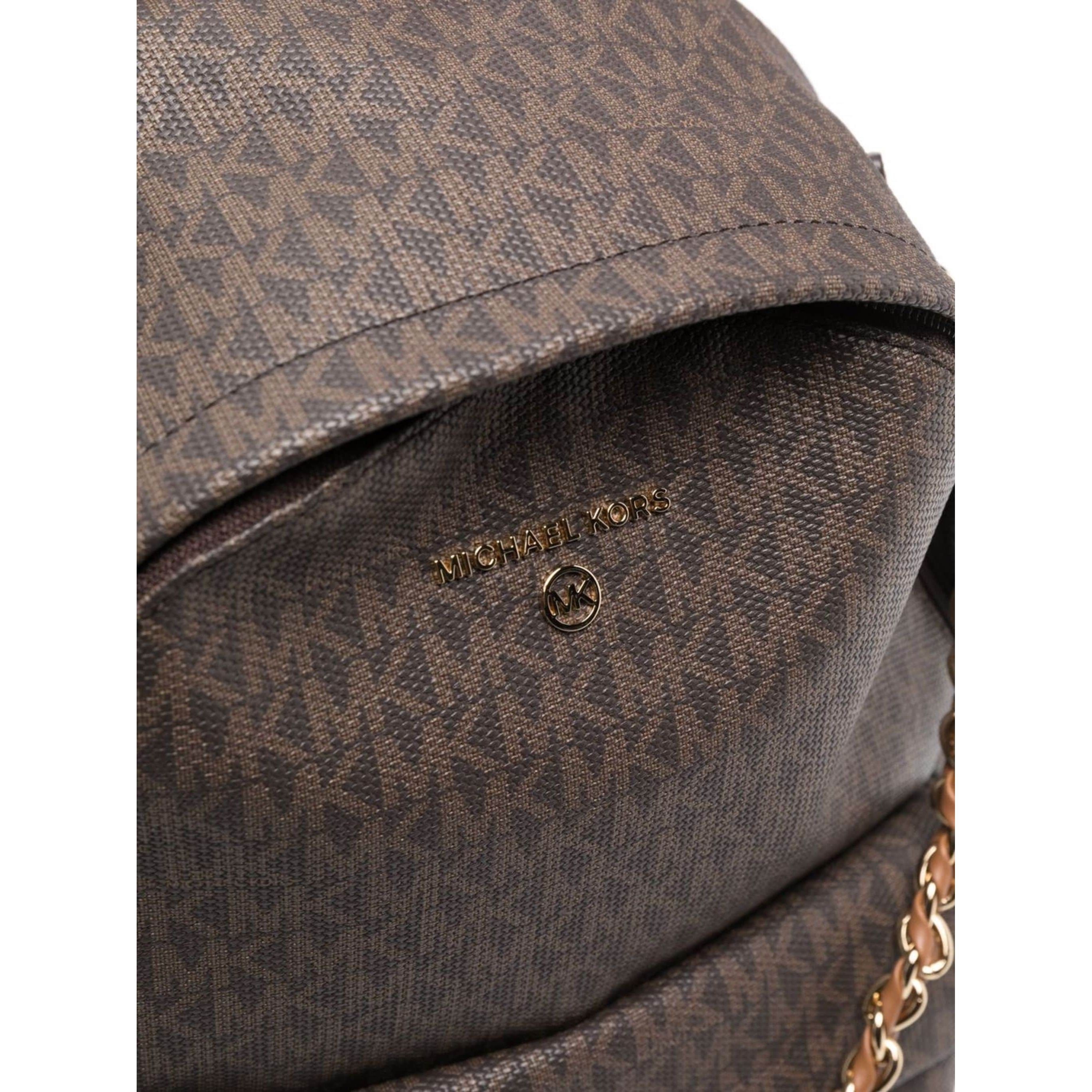 MICHAEL KORS Kuprinė moterims, Ruda, Slater backpack 3