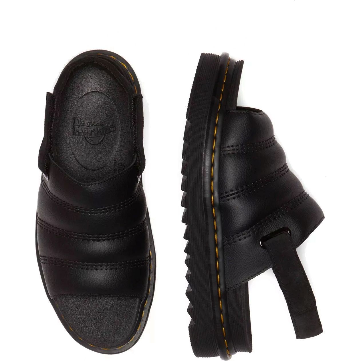 DR. MARTENS Basutės moterims, Juoda, Kole athena sandals 7
