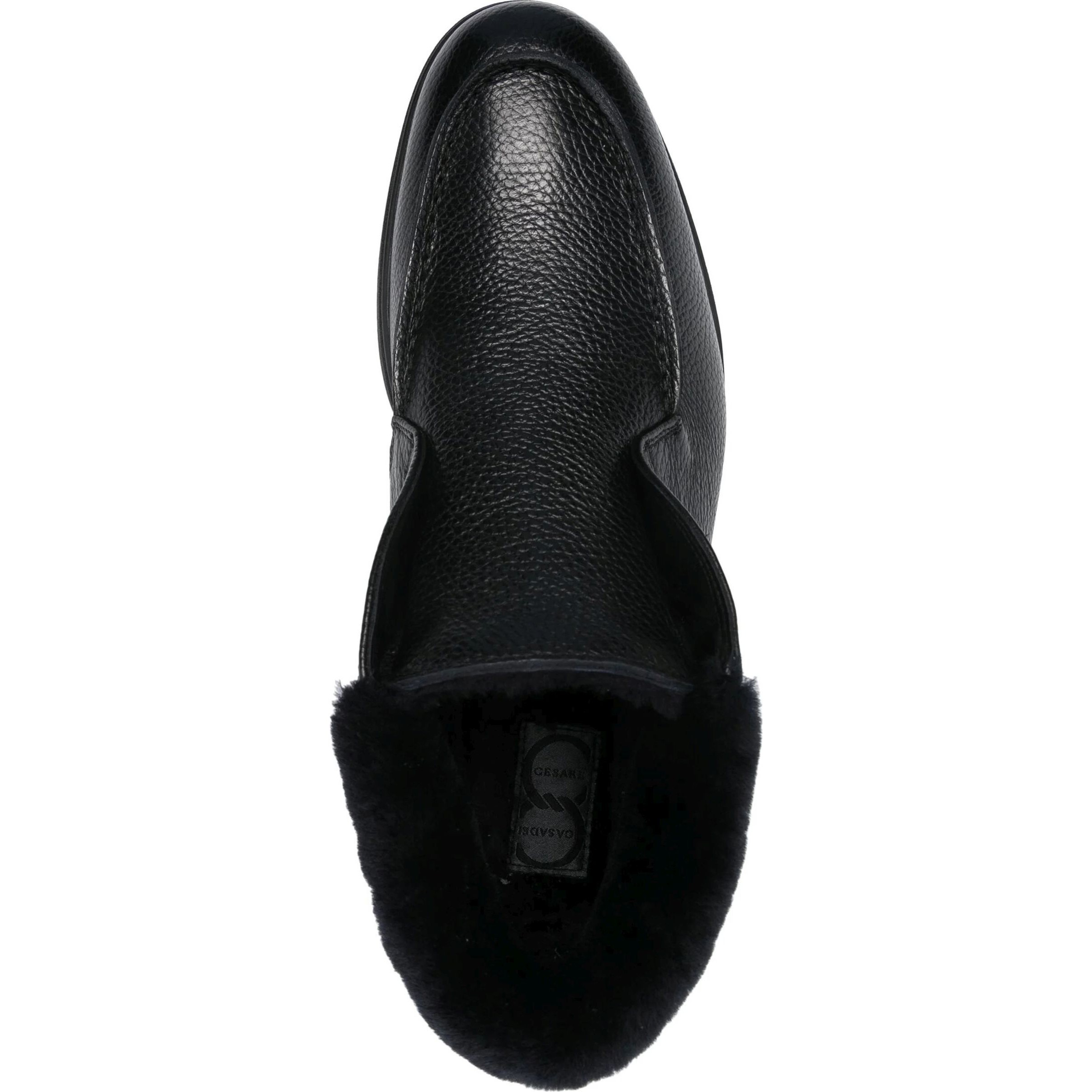 CESARE CASADEI Aulinukai vyrams, Juoda,  cervo booties 4
