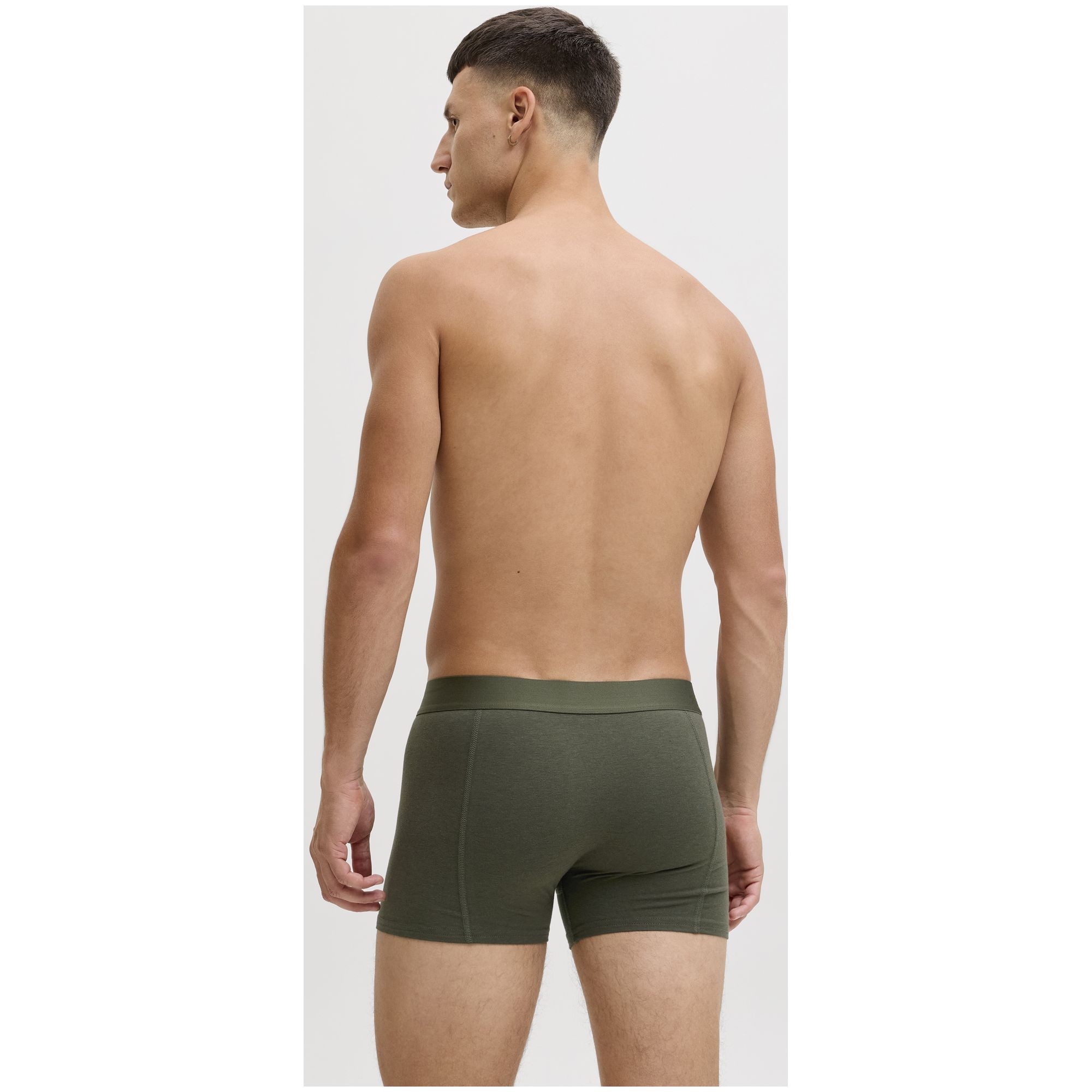 JACK & JONES Ilginti apatiniai vyrams, Žalia, JACBASIC BAMBOO TRUN 2