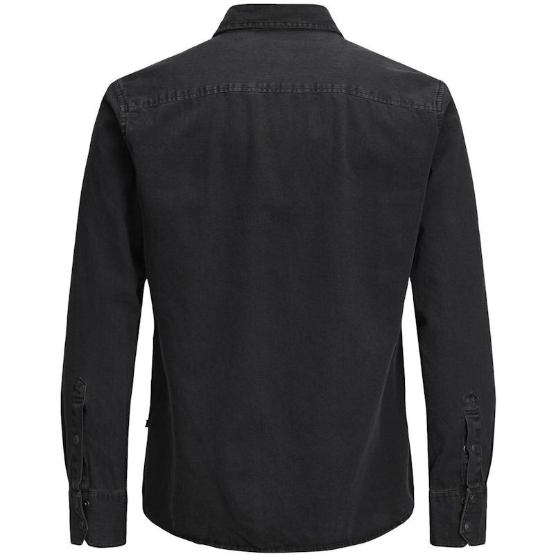 JACK & JONES Marškiniai vyrams, Juoda, JJESHERIDAN SHIRT L/ 2