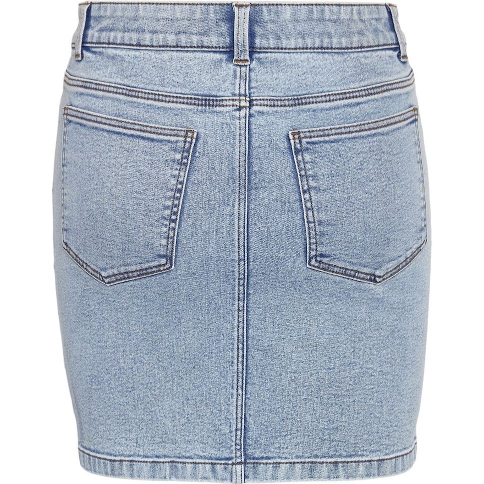 NOISY MAY Mini sijonas moterims, Mėlyna, Nmkleo mini skirt 2