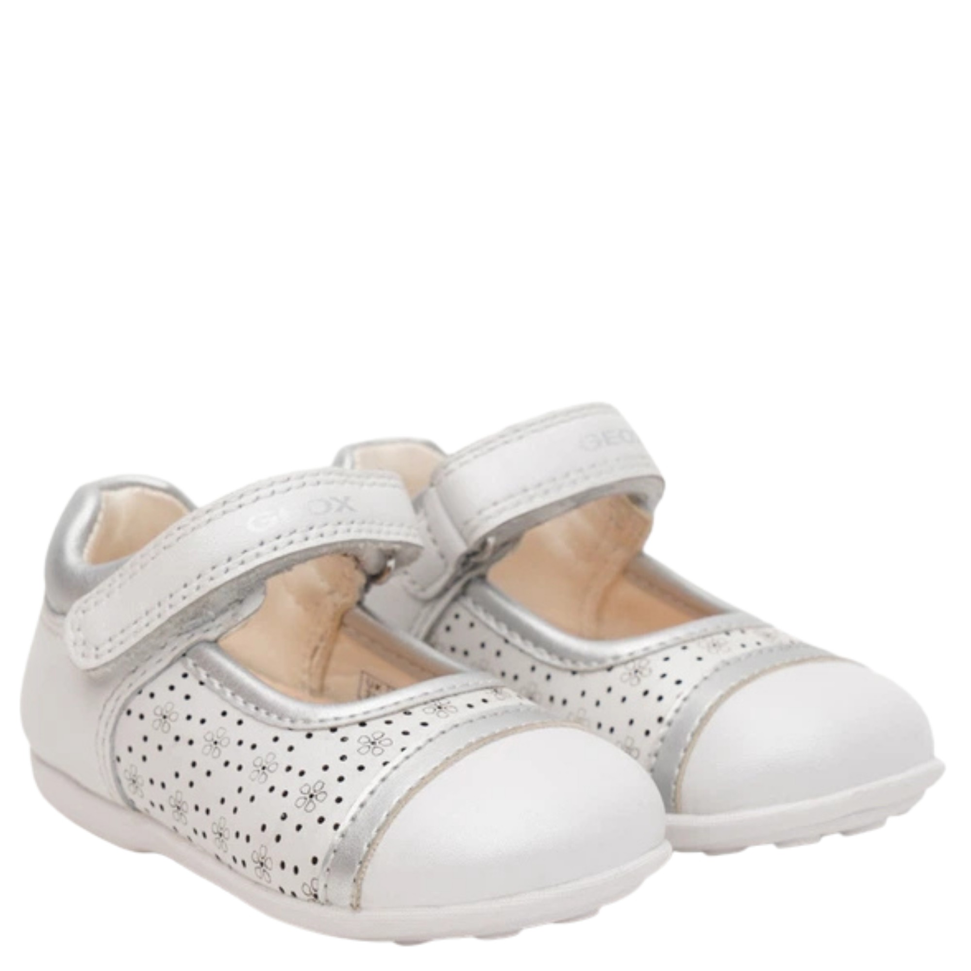 GEOX Bateliai - NENAUDOJAMA mergaitėms, Balta, SANDALS 2