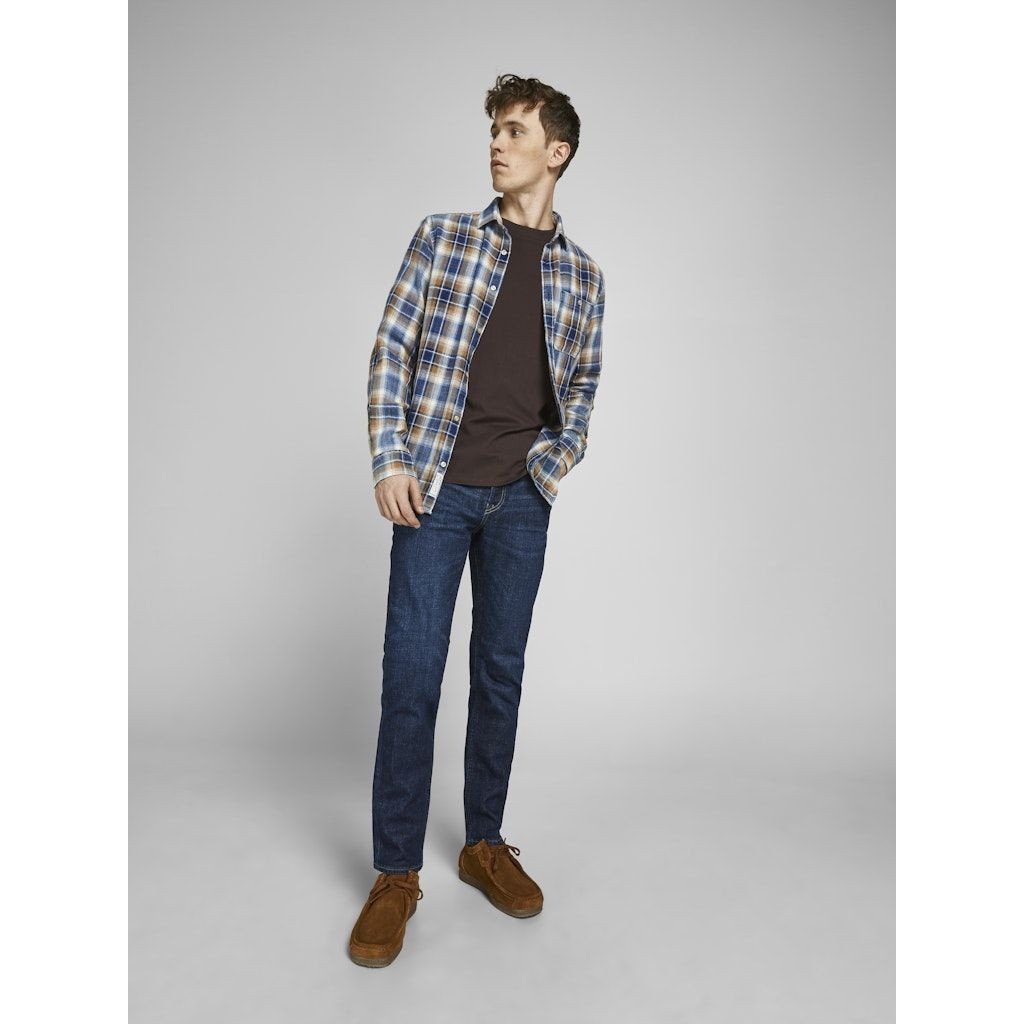 JACK & JONES Tiesūs džinsai vyrams, Mėlyna, JJITIM JJORIGINAL AM 2 7