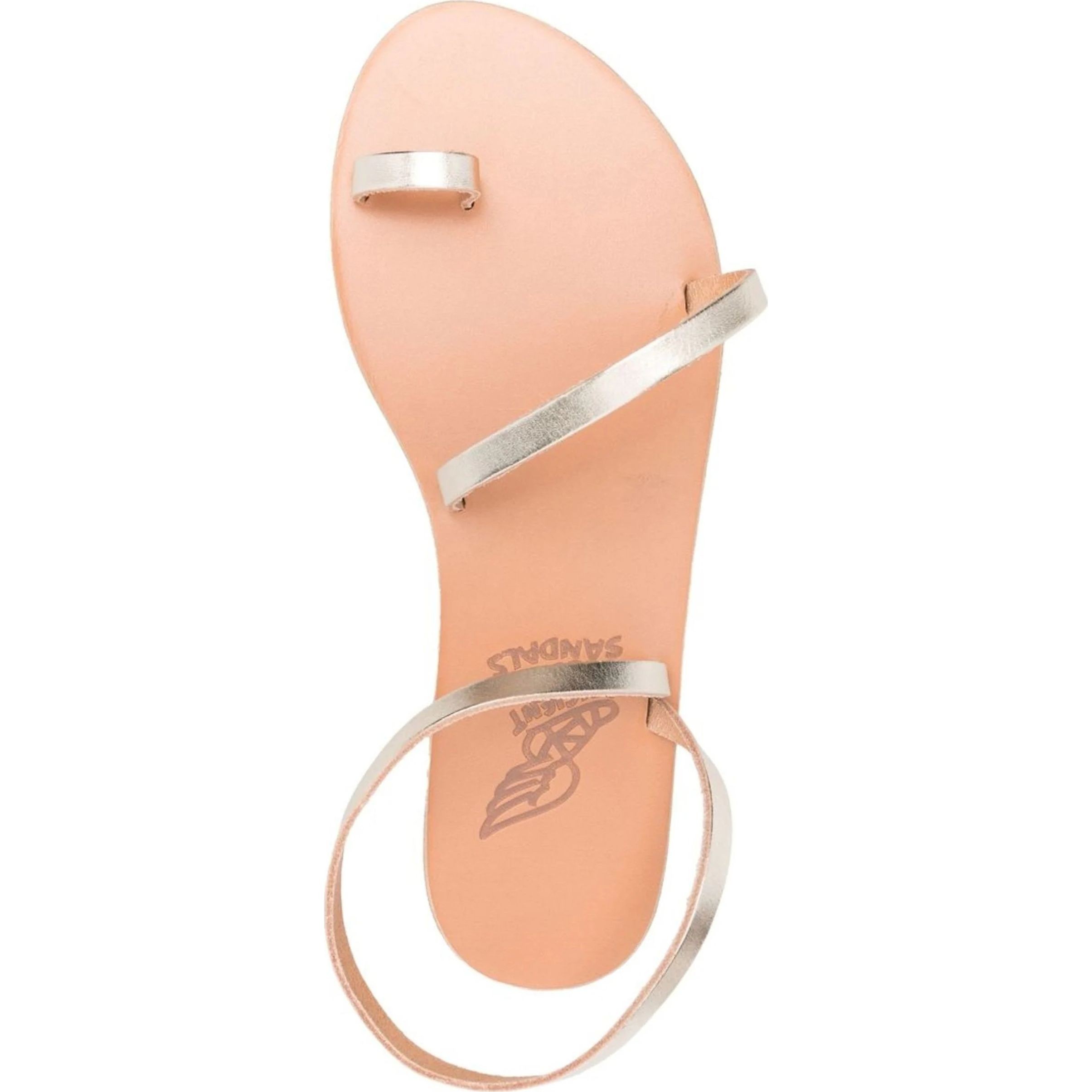 ANCIENT GREEK SANDAL Basutės moterims, Sidabrinė, Apli eleftheria sandals 4
