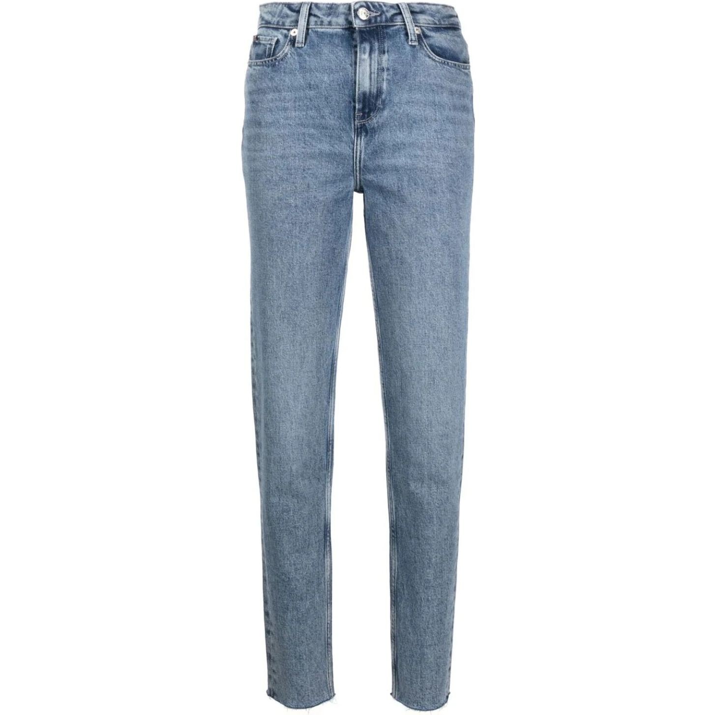TOMMY HILFIGER Aptempti džinsai moterims, Mėlyna, Gramercy tapered jeans 1