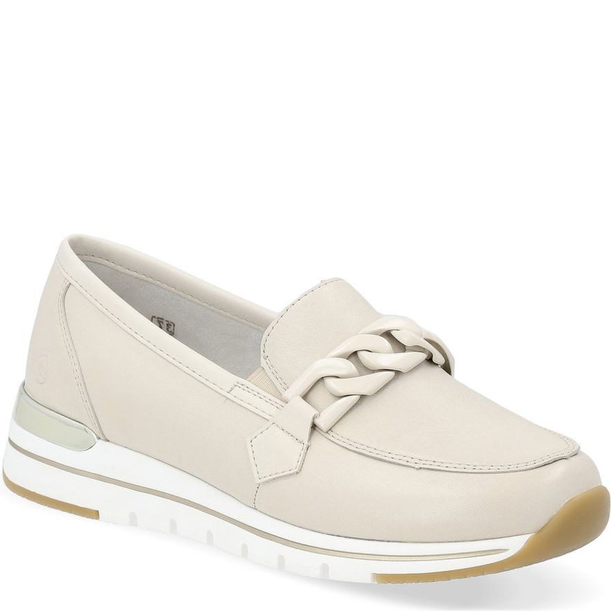 REMONTE Loaferiai moterims, Smėlio, Loafers 1