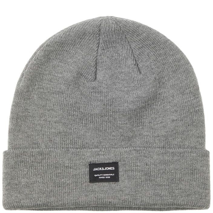 JACK & JONES Skrybėlė vyrams, Pilka, JACDNA BEANIE NOOS 4