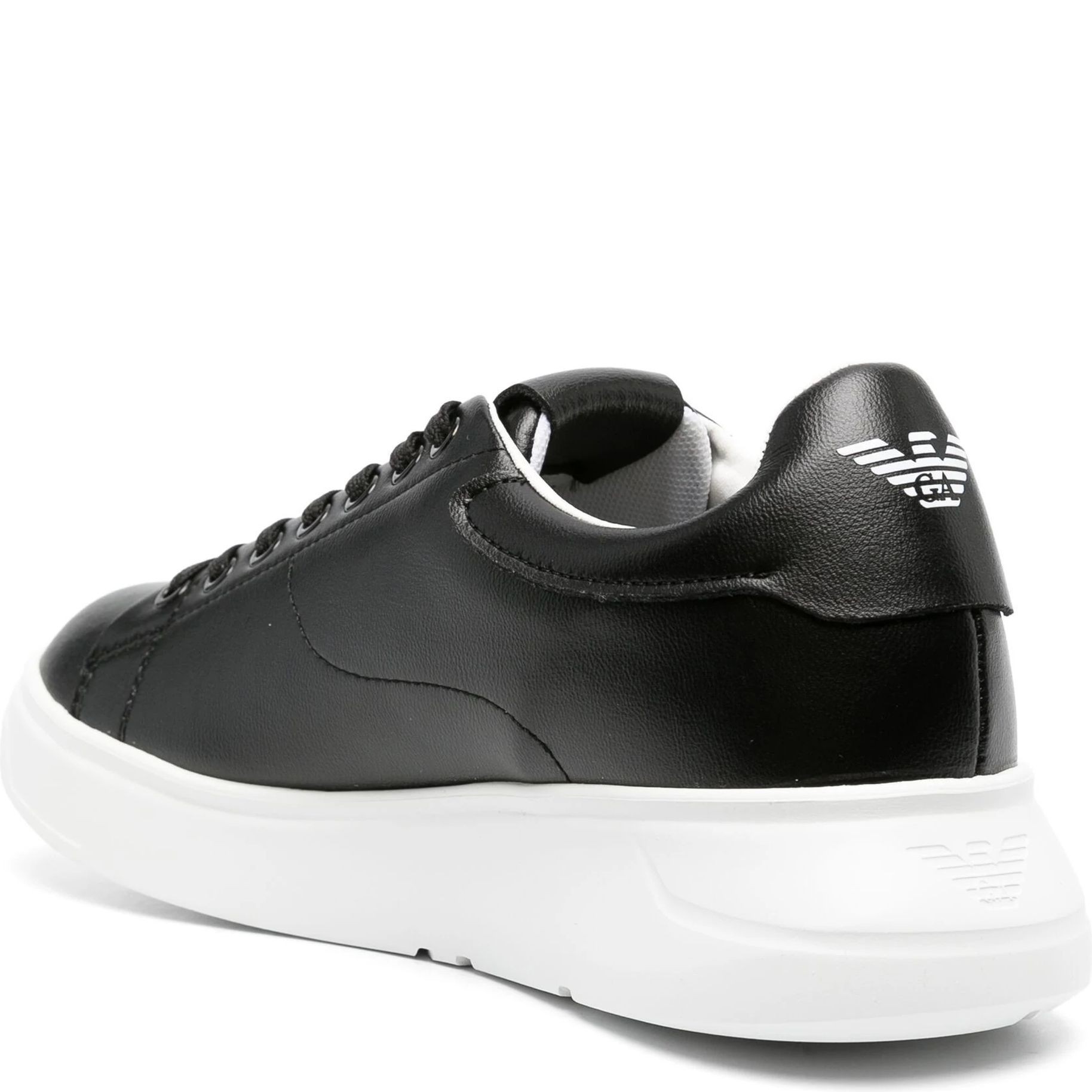 EMPORIO ARMANI Sportiniai bateliai moterims, Juoda, Sneaker 3