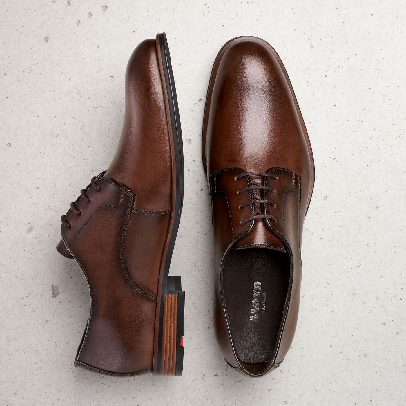 LLOYD Klasikiniai batai vyrams, Ruda, SABRE Formal 4