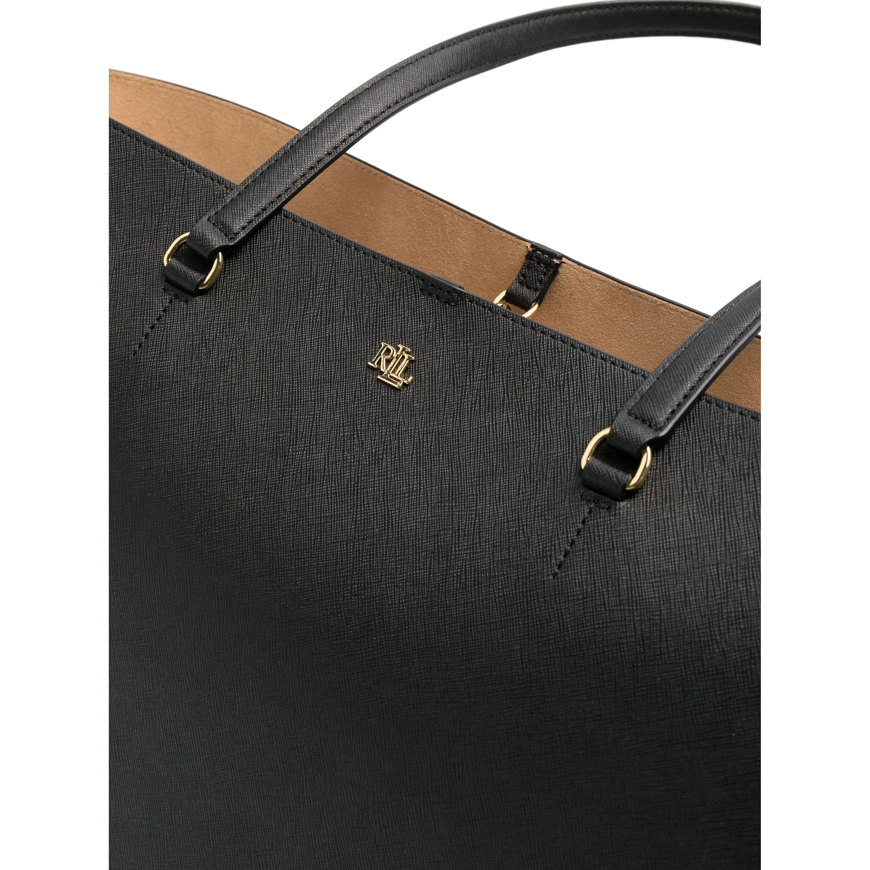 LAUREN RALPH LAUREN Pirkinių krepšys moterims, Juoda, Karly tote large 3