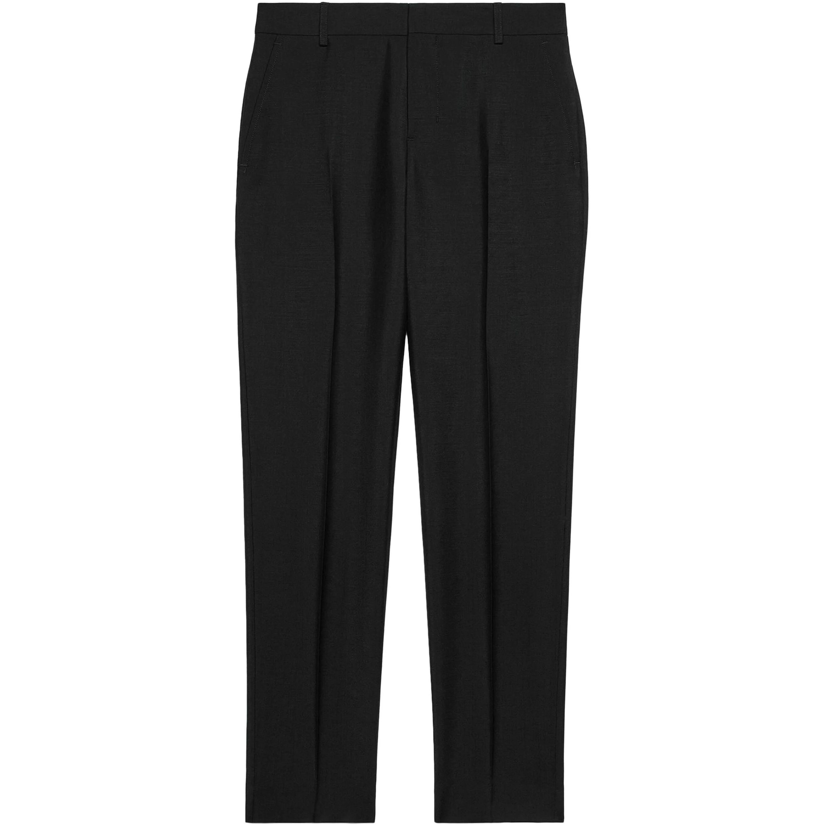 AMI PARIS Kelnės moterims, Juoda, Cigarette trousers 1