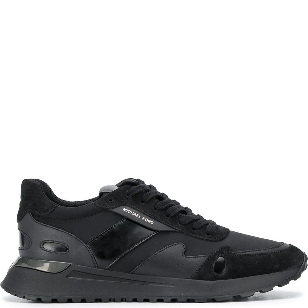 MICHAEL KORS Sportiniai bateliai vyrams, Juoda, Miles sneakers 2