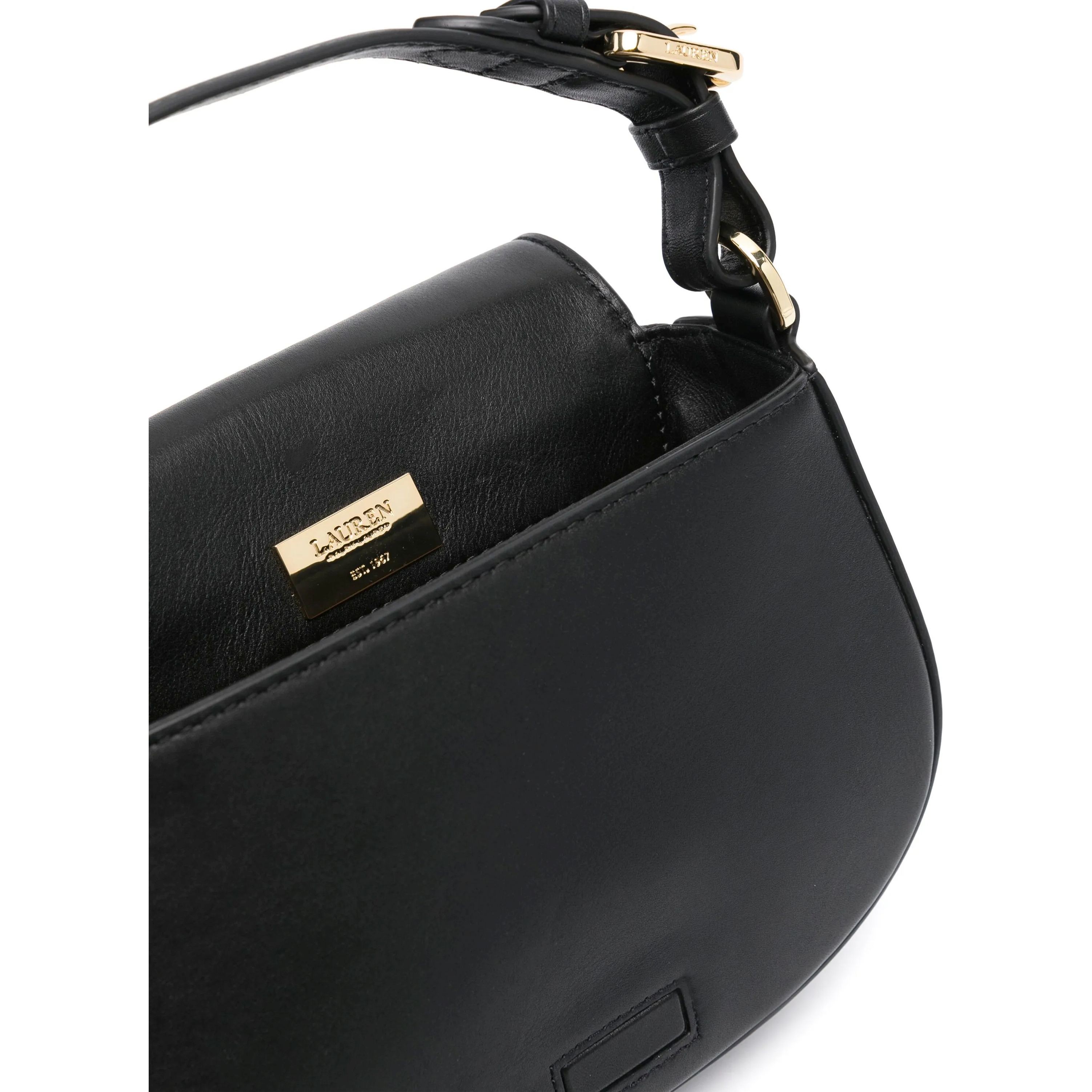 LAUREN RALPH LAUREN Rankinė per petį moterims, Juoda, Tanner medium crossbody 4