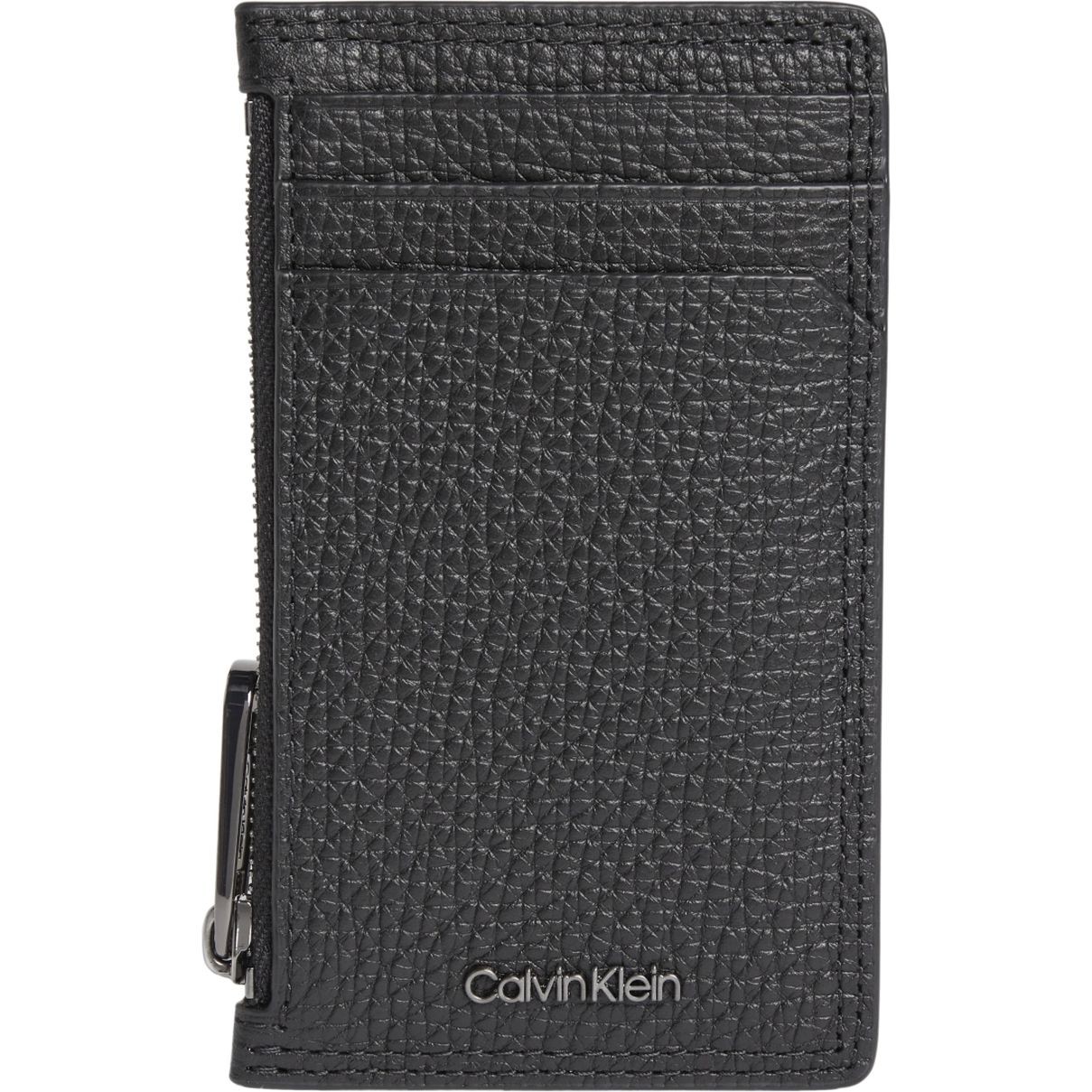CALVIN KLEIN Piniginė vyrams, Juoda, Minimalism cardholder 1
