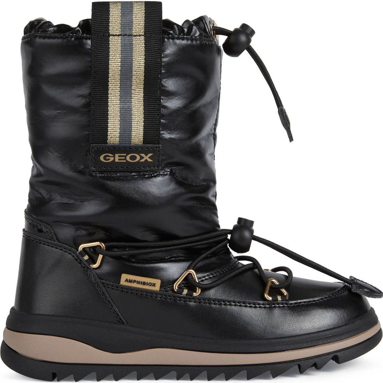 GEOX Aulinukai mergaitėms, Juoda, ADELHIDE AB BOOTIES 2