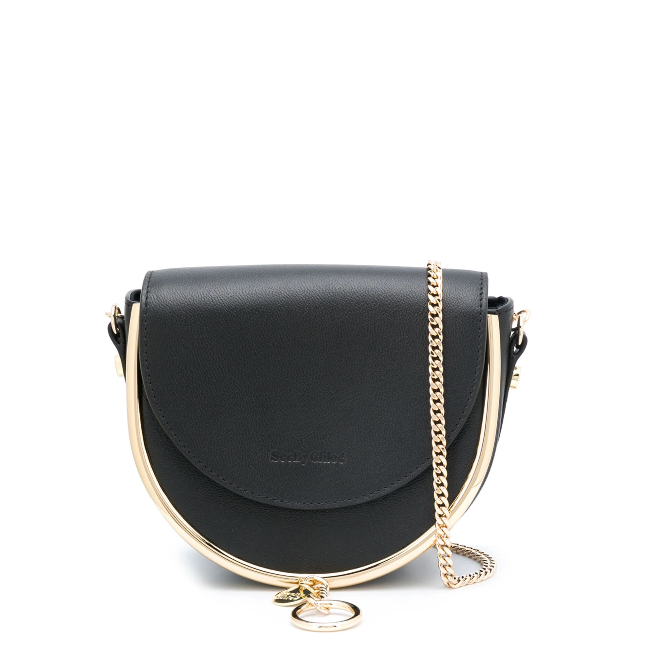 SEE BY CHLOE Rankinė per petį moterims, Juoda, Mara evening clutch 1