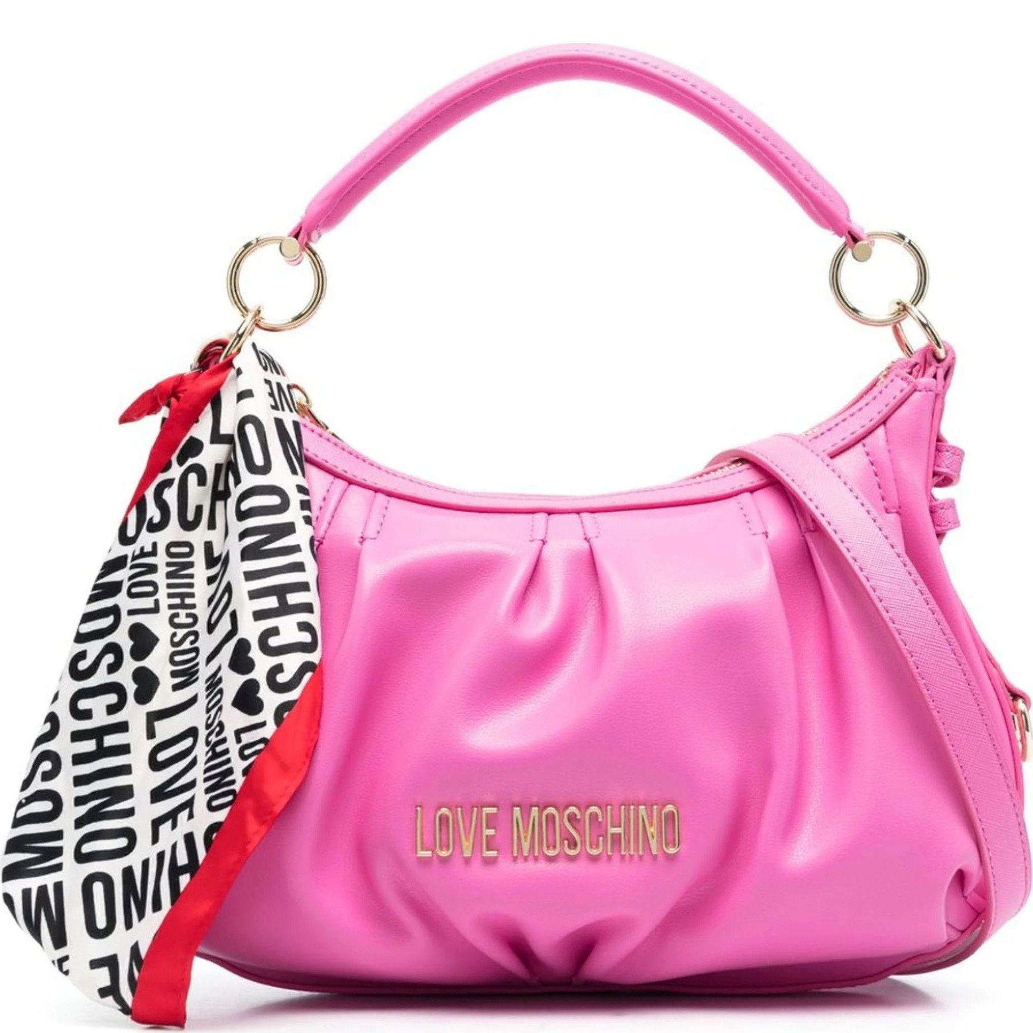 LOVE MOSCHINO Rankinė per petį moterims, Rožinė, Top handle shoulder bag 1