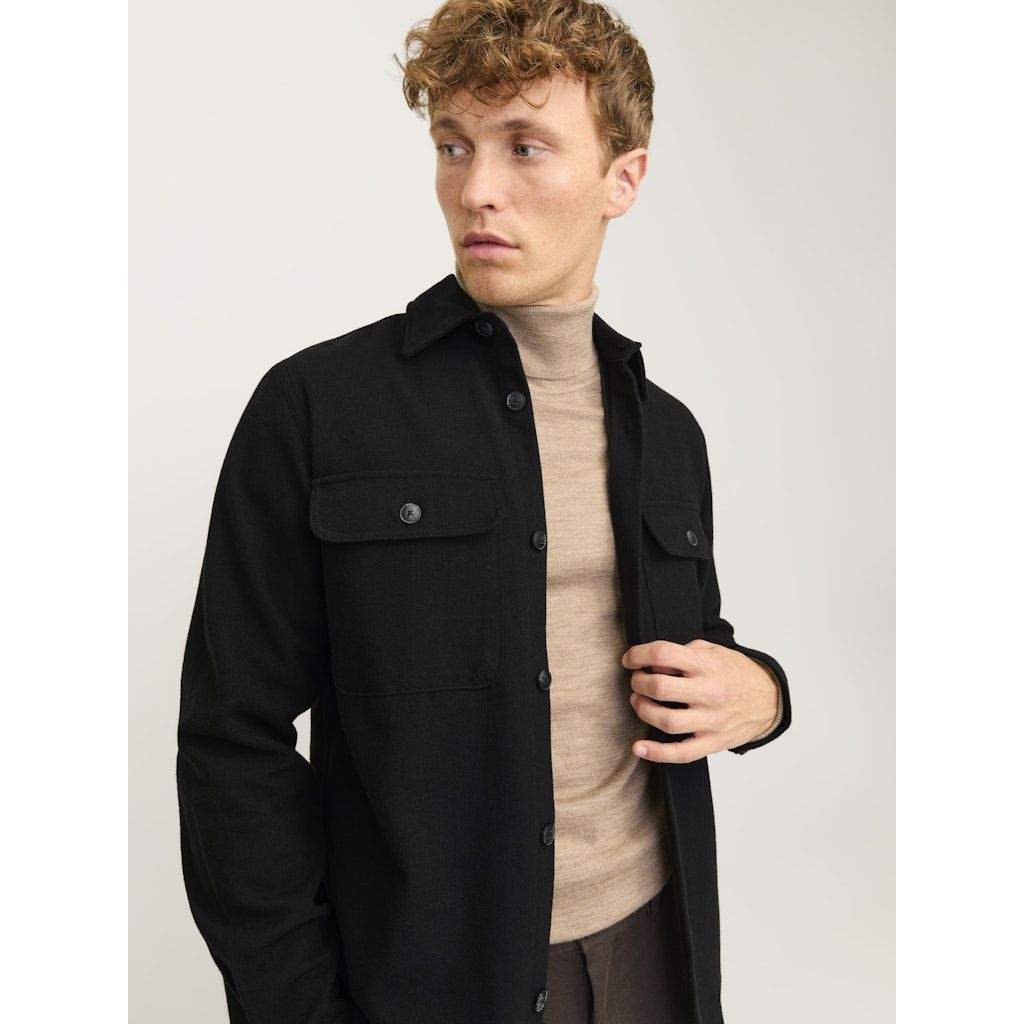 JACK & JONES Lengva striukė vyrams, Ruda, Raymond melange solid 4