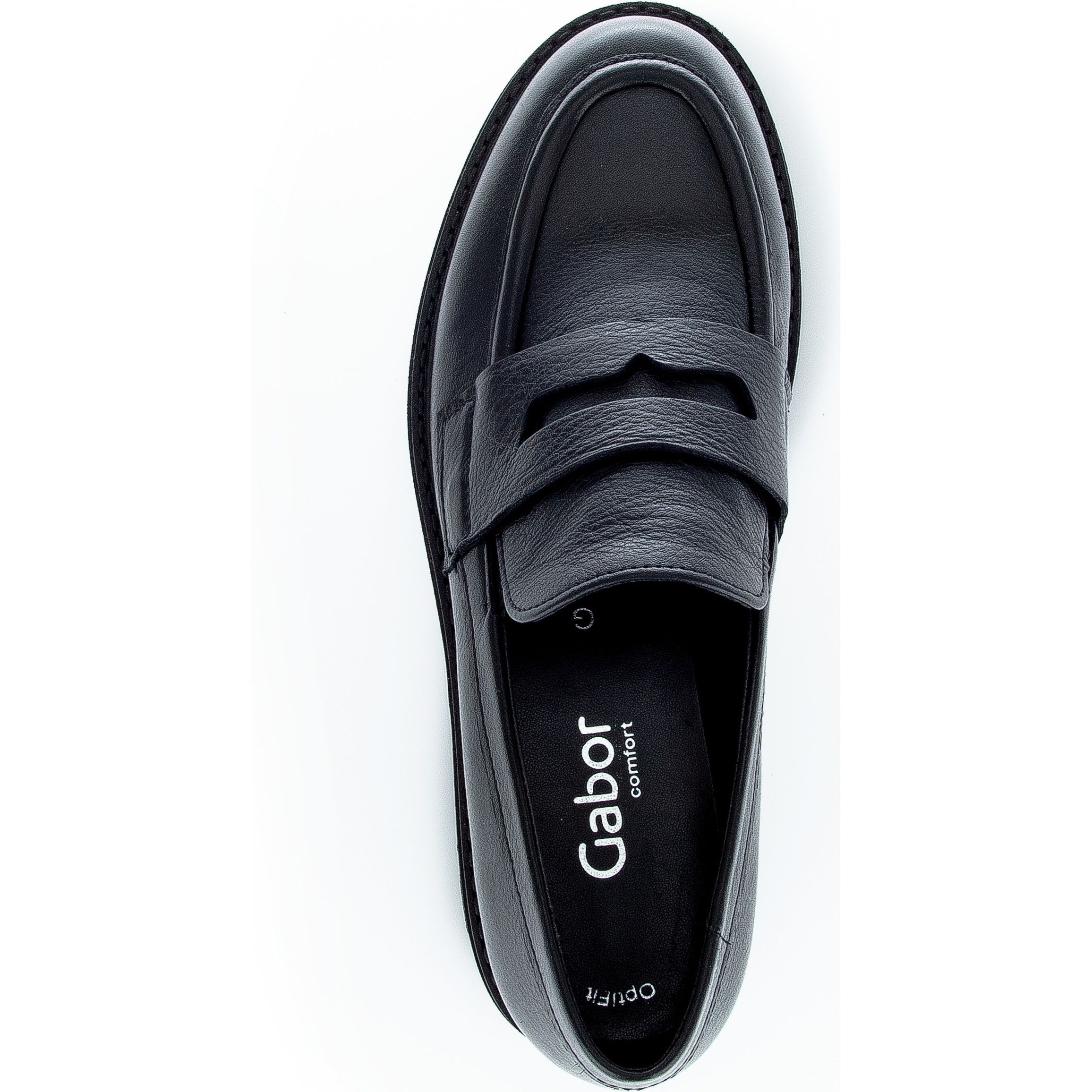 GABOR Loaferiai moterims, Juoda, Loafers 4