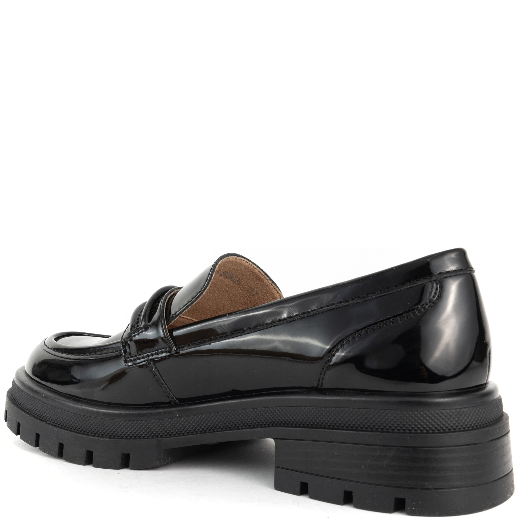 SANTINO MILANO Loaferiai moterims, Juoda, Loafers, SANTINO MILANO 25SS 3
