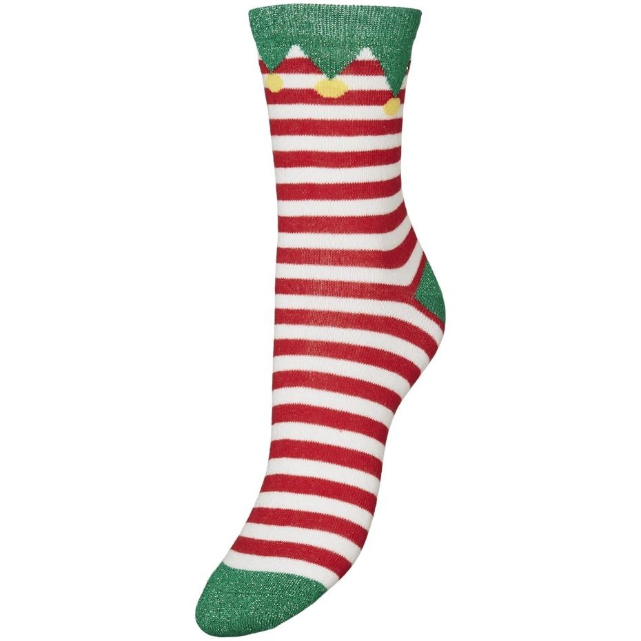 VERO MODA Kojinės moterims, Žalia, VMELF SOCKS GIFTBOX X 2