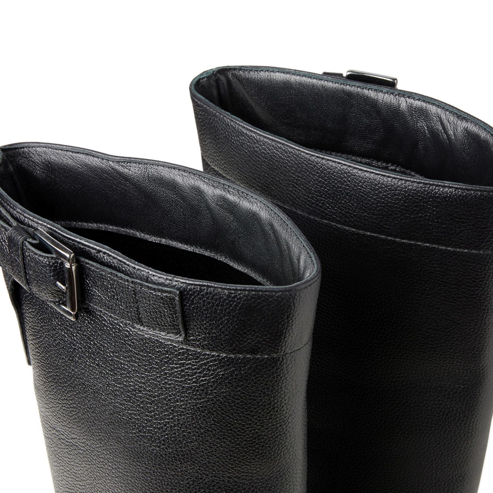 TAMARIS Auliniai moterims, Juoda, Long boot flat 5