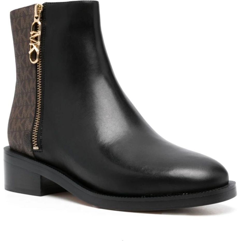 MICHAEL KORS Aulinukai moterims, Juoda, Regan flat bootie 1