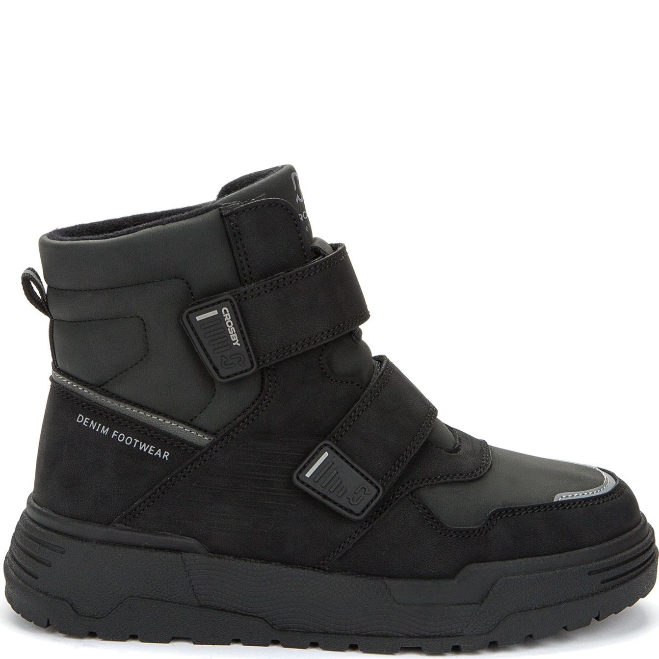 CROSBY Aulinukai berniukams, Juoda, Booties Pop 2