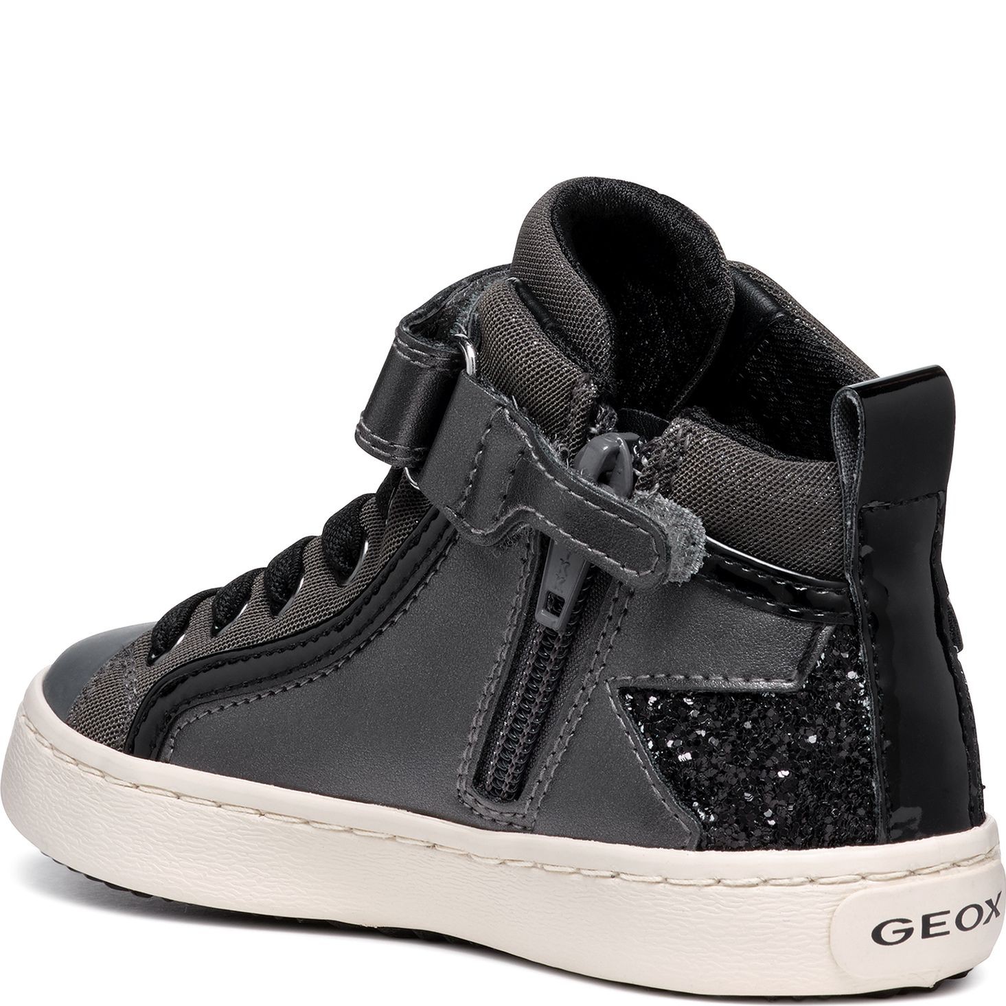 GEOX Aulinukai mergaitėms, Pilka, Kalispera booties 3