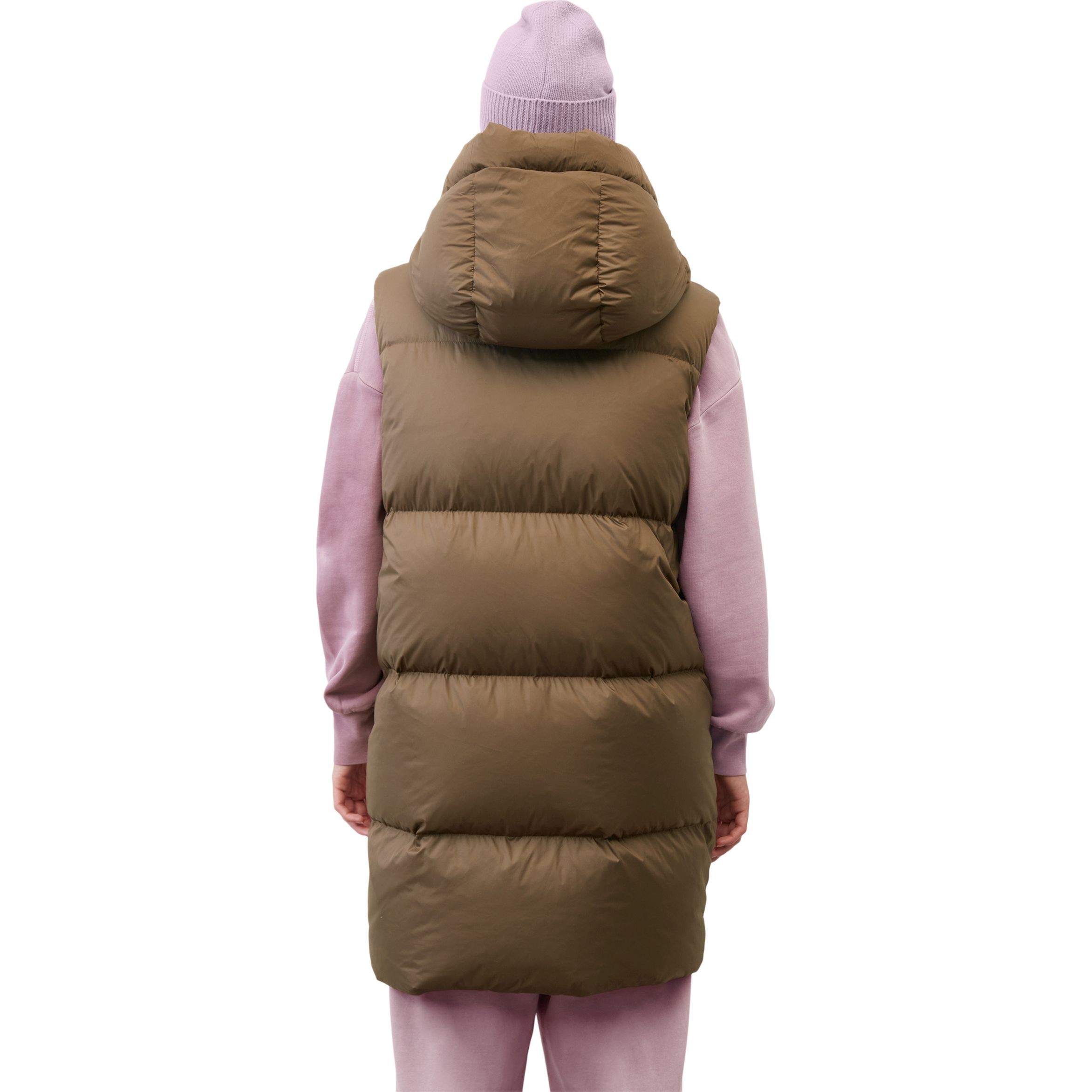 MARC O'POLO Vest moterims, dark walnut 3