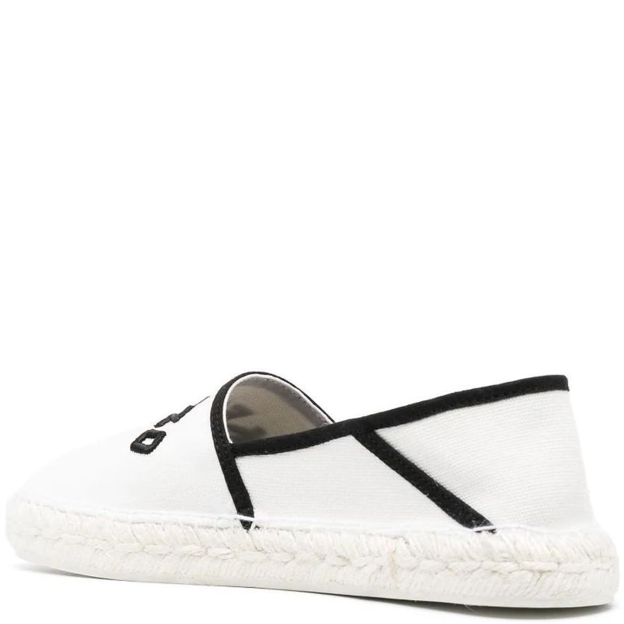 KENZO Espadrilės moterims, Balta, Kenzo espadrille slip-on 3