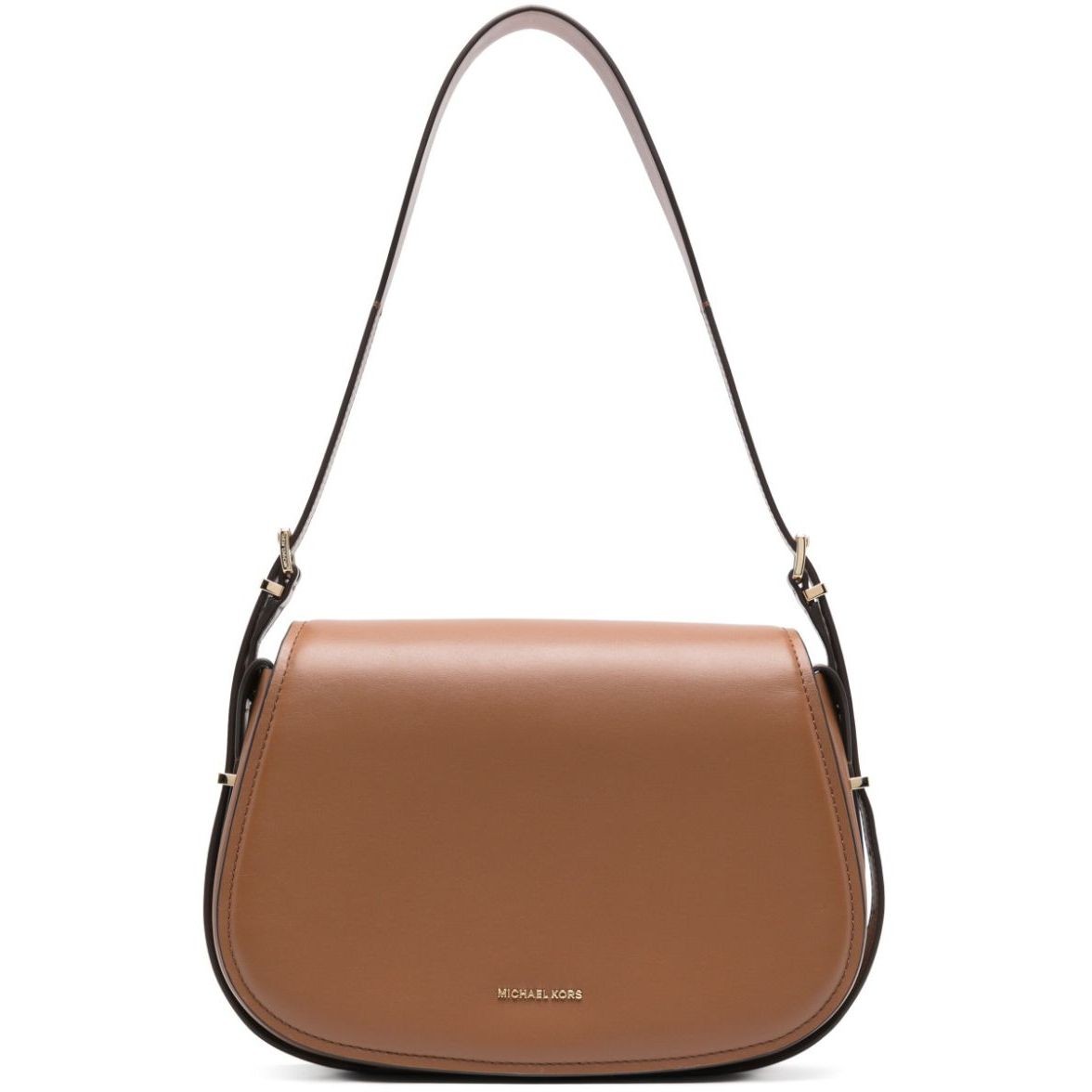MICHAEL KORS Rankinė per petį moterims, Ruda, Md flap messenger 1