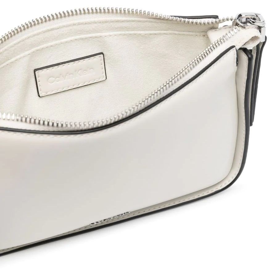 CALVIN KLEIN Rankinė per petį moterims, Smėlio, ARCHIVAL CHAIN CROSSBODY XS 4
