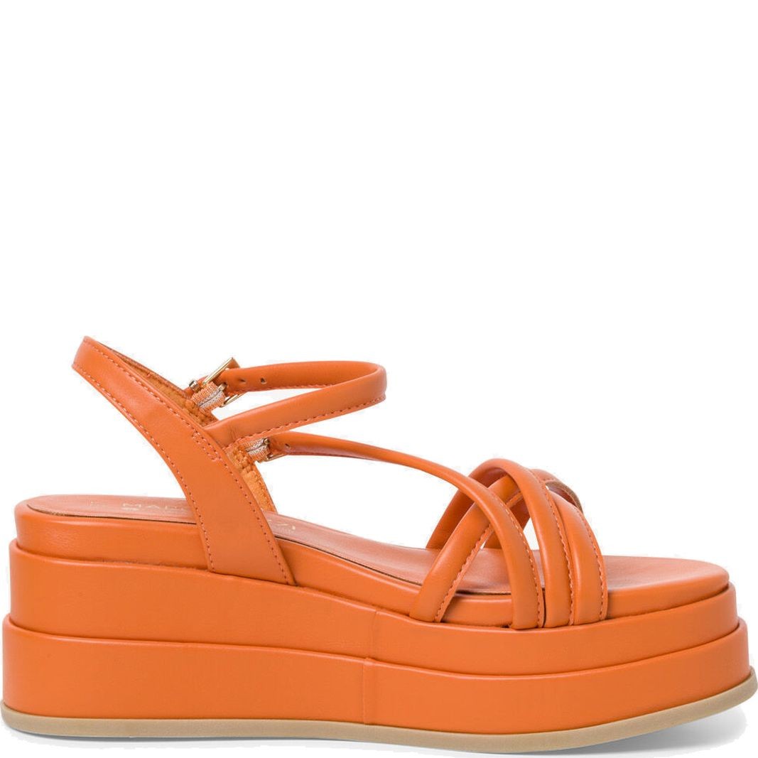 MARCO TOZZI Basutės moterims, Oranžinė, SANDALS 3
