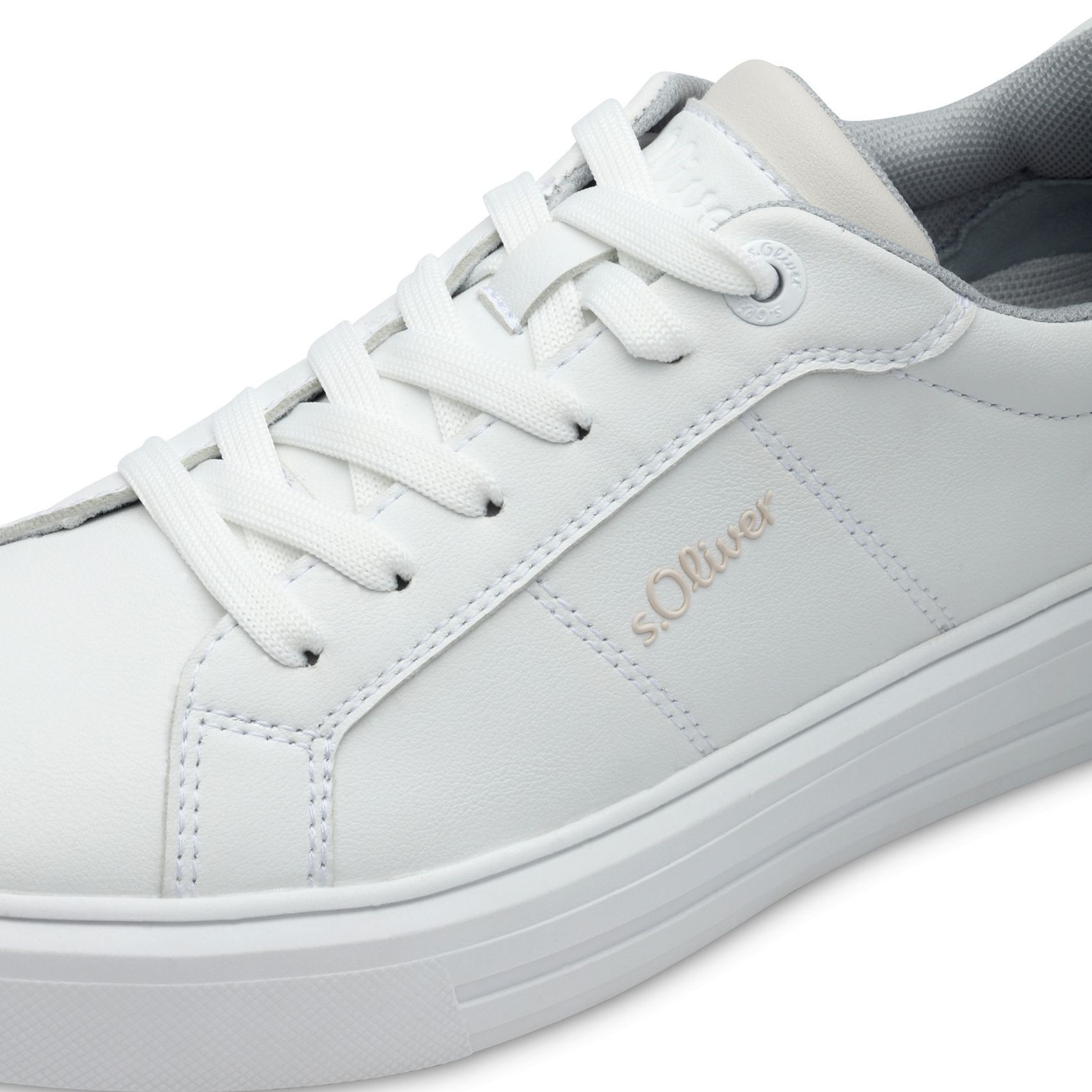 S.OLIVER Laisvalaikio bateliai moterims, Balta, Women Lace-upp 6