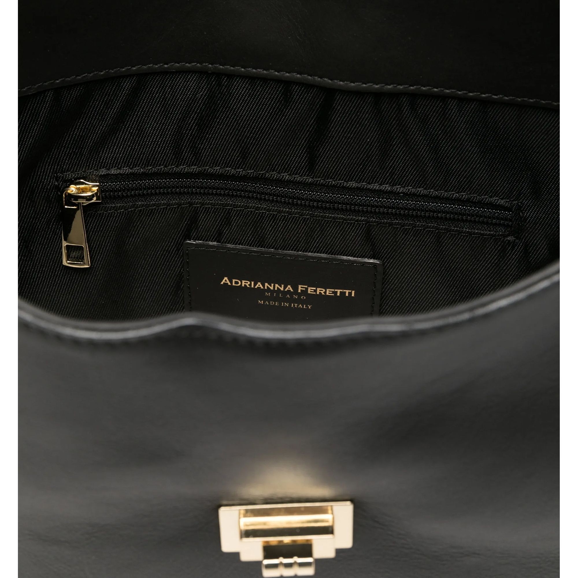 ADRIANNA FERETTI Pirkinių krepšys moterims, Juoda, Tote bag 5