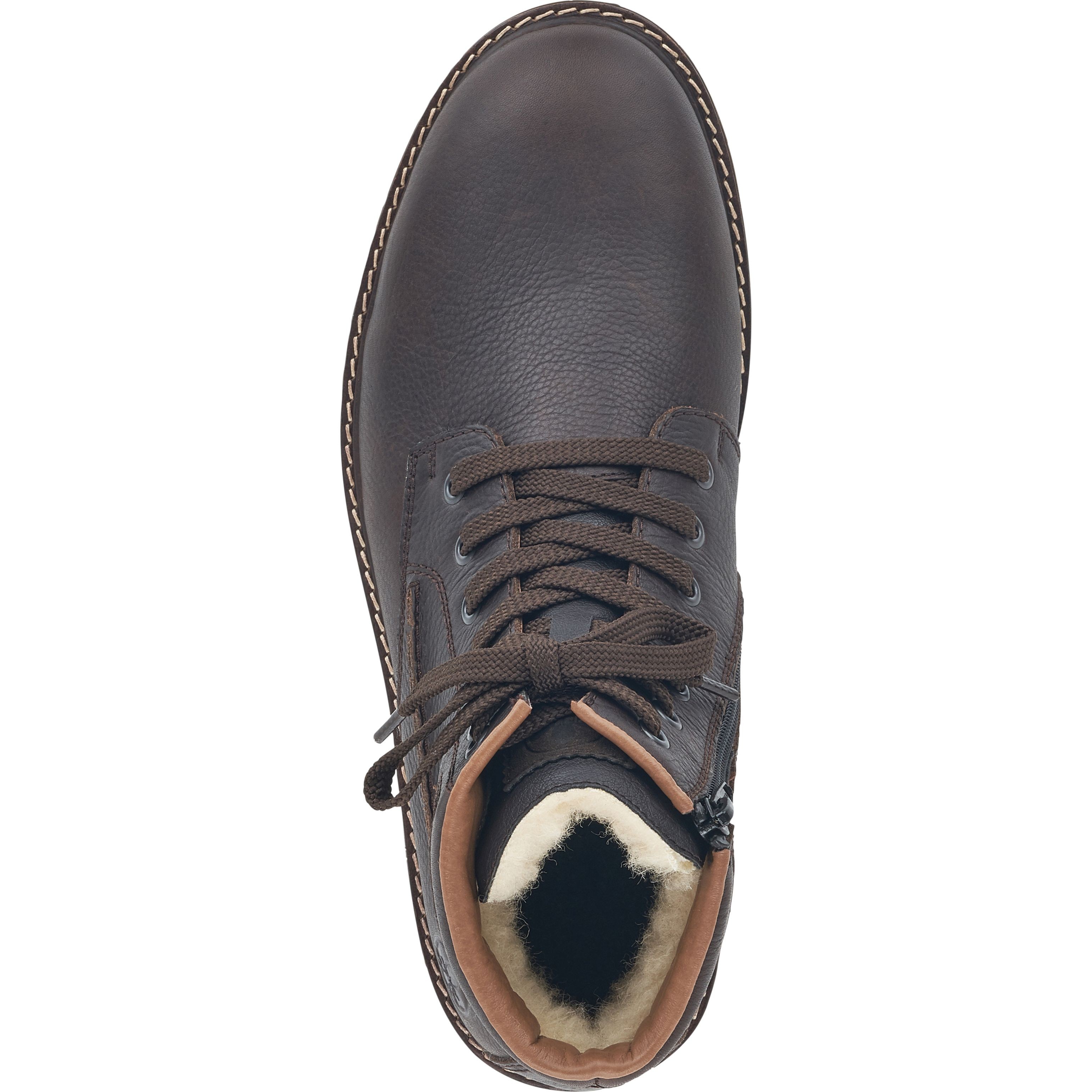RIEKER Aulinukai vyrams, Ruda, BOOTIES 5