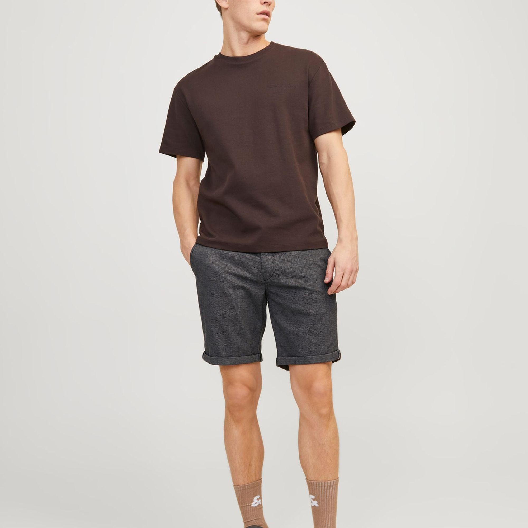 JACK & JONES Šortai vyrams, Smėlio, JPSTFURY JJSHORTS SN 5