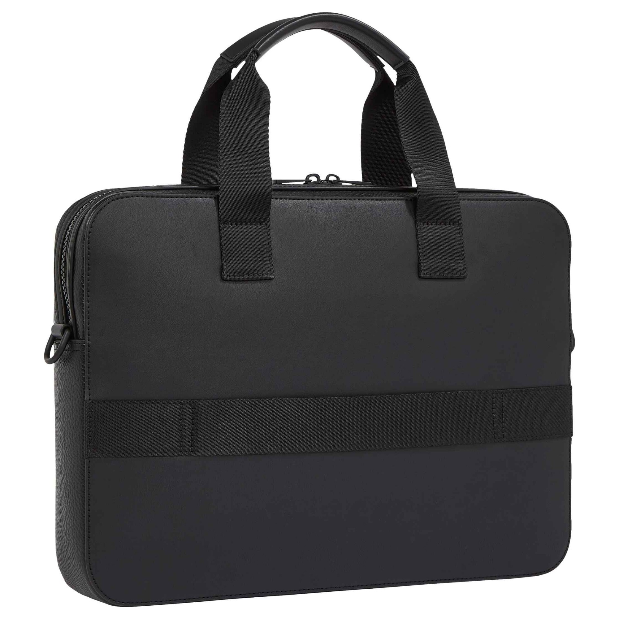 TOMMY HILFIGER Dėklas kompiuteriui vyrams, Juoda, TH monogram computer bag 2