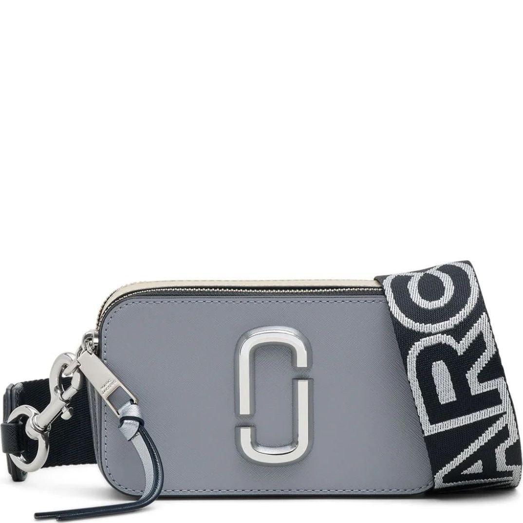 MARC JACOBS Rankinė per petį moterims, Pilka, The snapshot 1
