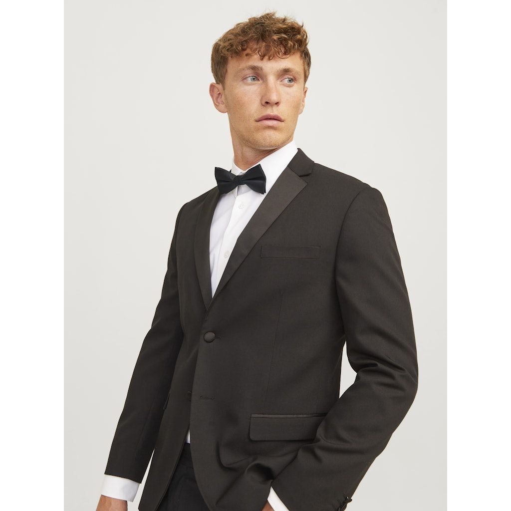 JACK & JONES Kaklaraištis vyrams, Juoda, JACSOLID BOWTIE 4