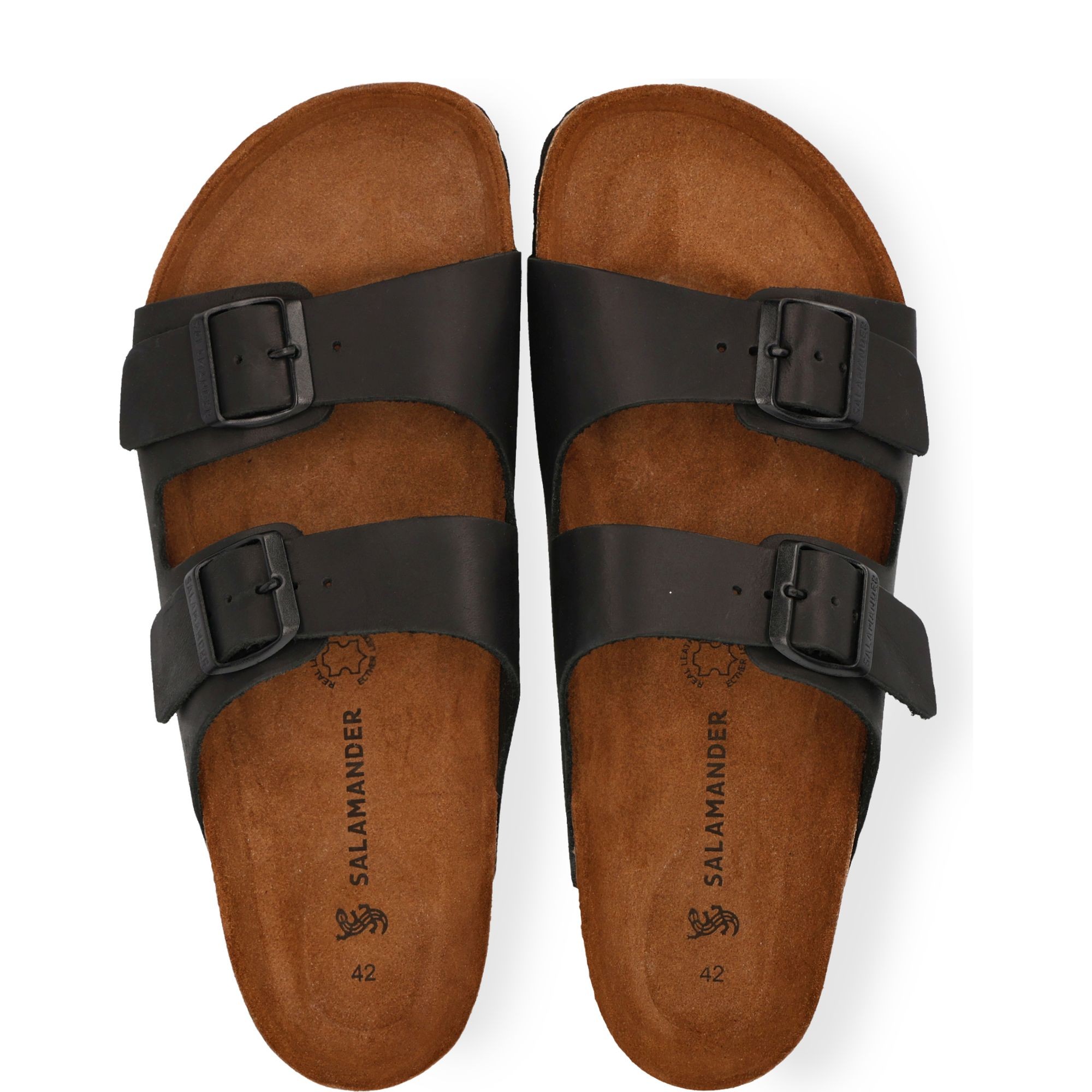 SALAMANDER Šlepetės vyrams, Juoda, Slippers, SLME31AV58012001000 6