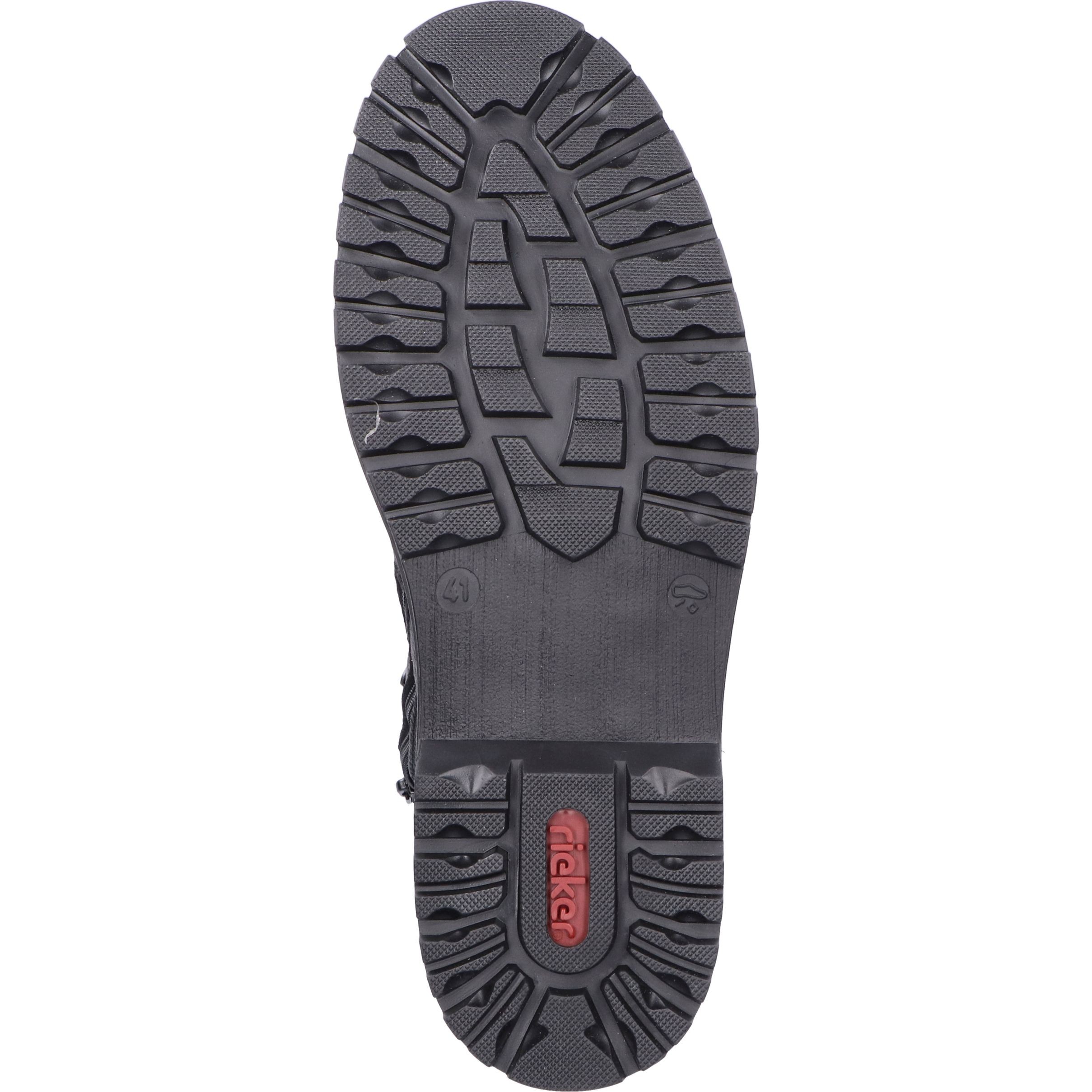 RIEKER Aulinukai vyrams, Juoda, BOOTIES 7