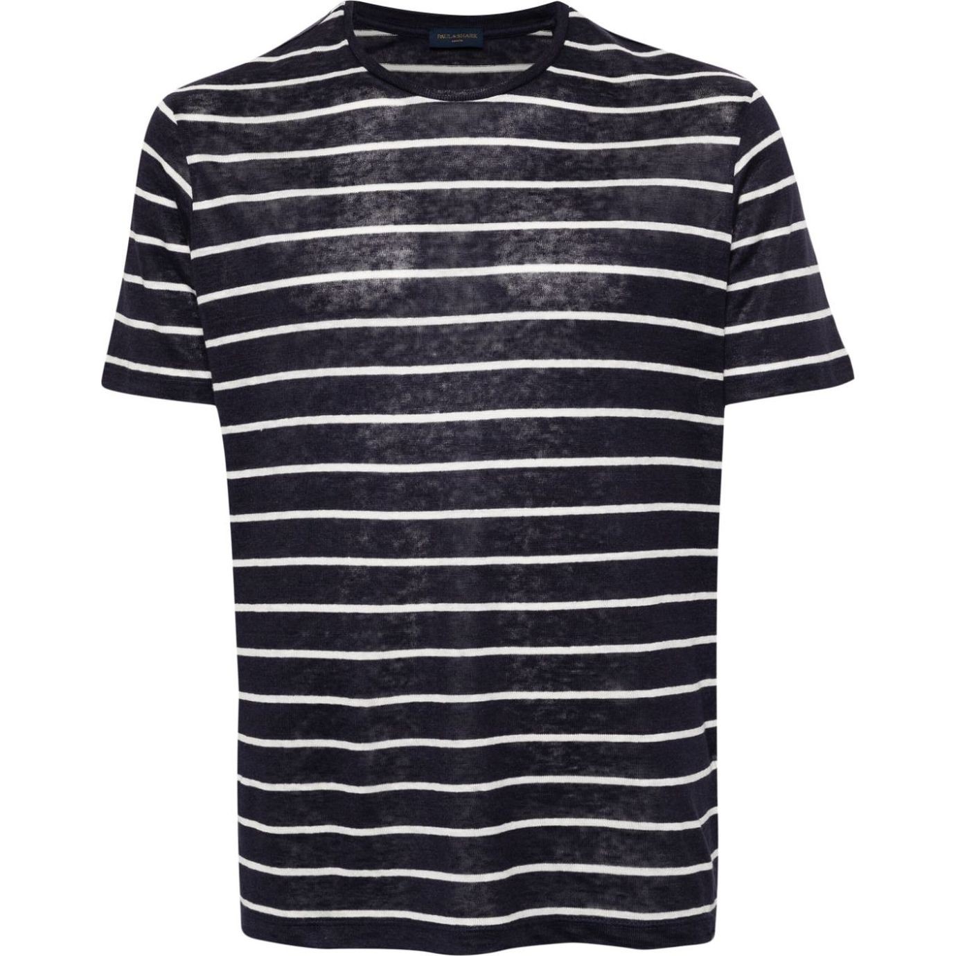 PAUL&SHARK Marškiniai ilgomis rankovėmis vyrams, Mėlyna, linen t-shirt